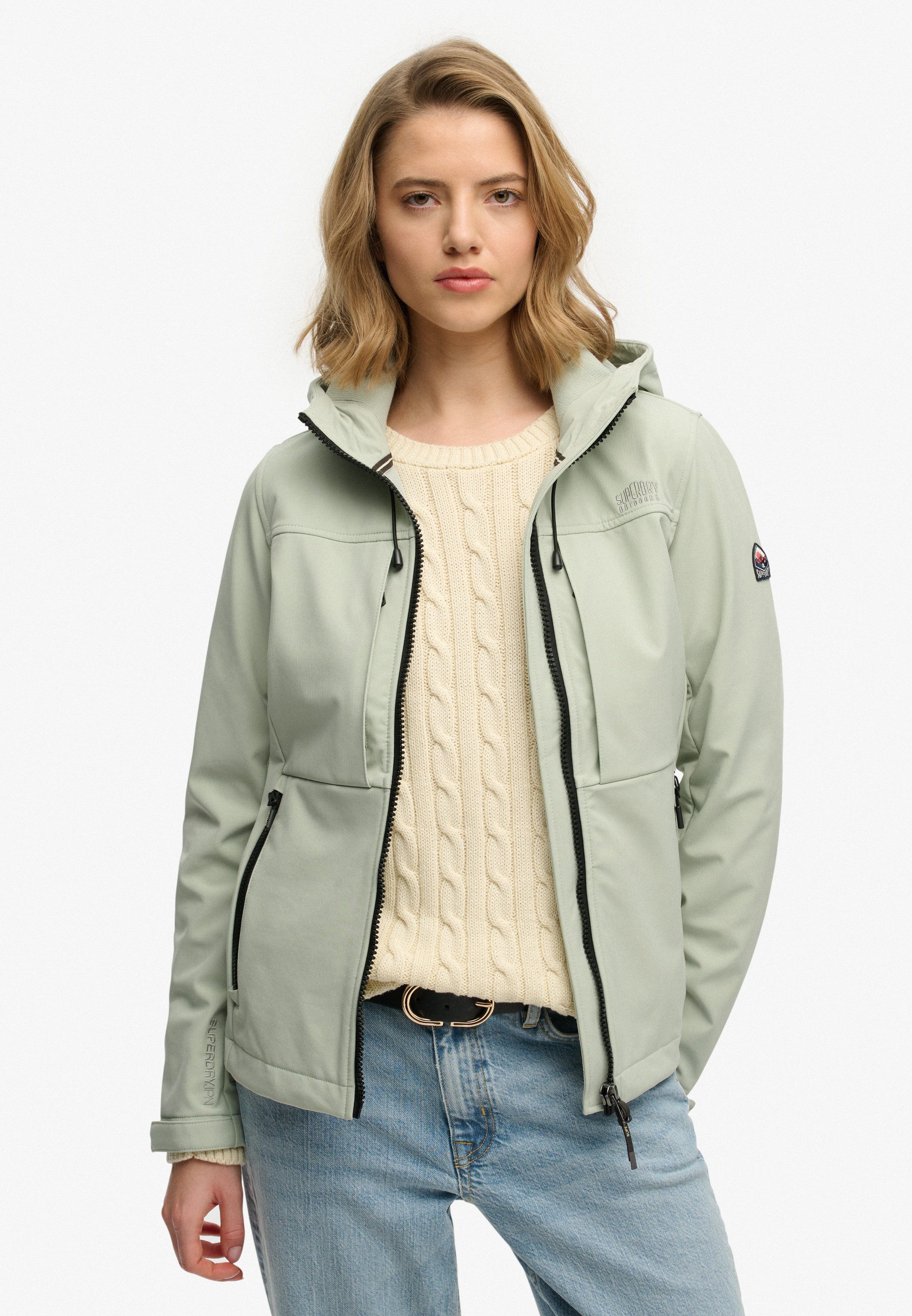 Superdry Outdoorjacke HOODED CLASSIC TREKKER JACKET günstig online kaufen