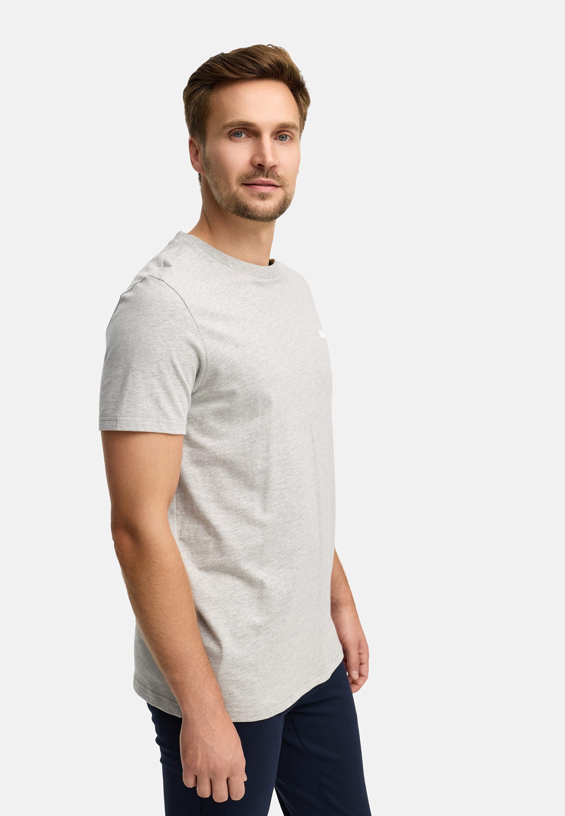 Jeff T-Shirt Herren JFCayson Shirt Tee Herrenshirt aus Baumwolle mit Logo-Detail