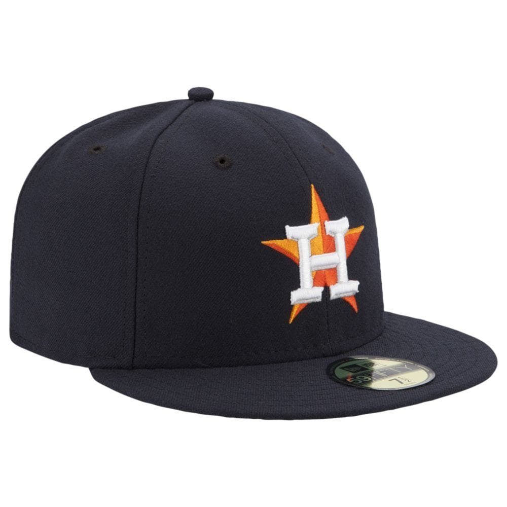 Astros 59Fifty Fitted Era ONFIELD Houston Cap AUTHENTIC New