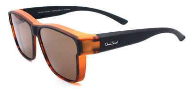DanCarol Sonnenbrille DC-POL-2055-C2Überbrille Für Große FASSUNG- Polarisierte Gläser Überbrille, ideal für Brillenträger