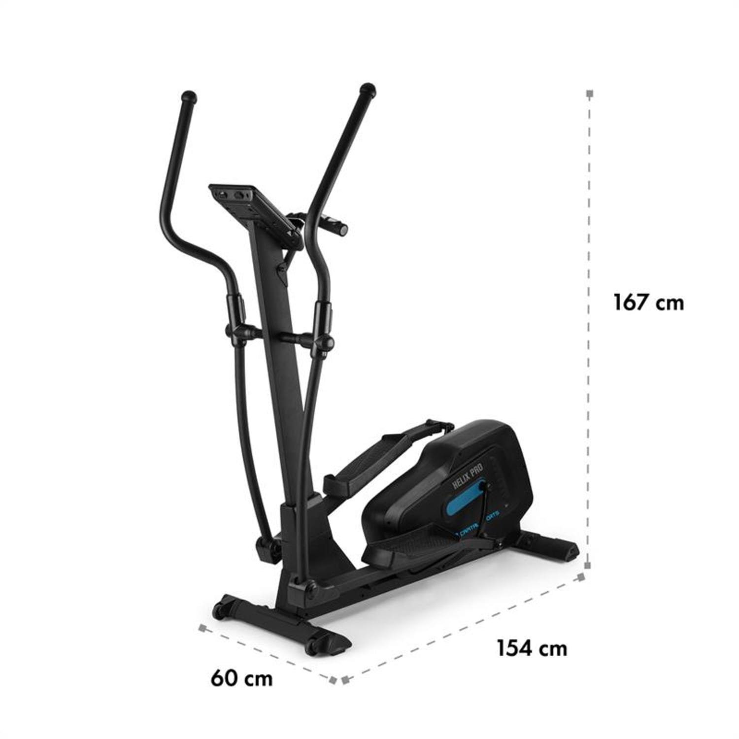 Capital Sports Heimtrainer Helix Pro (Kinomap App;Trainingscomputer)