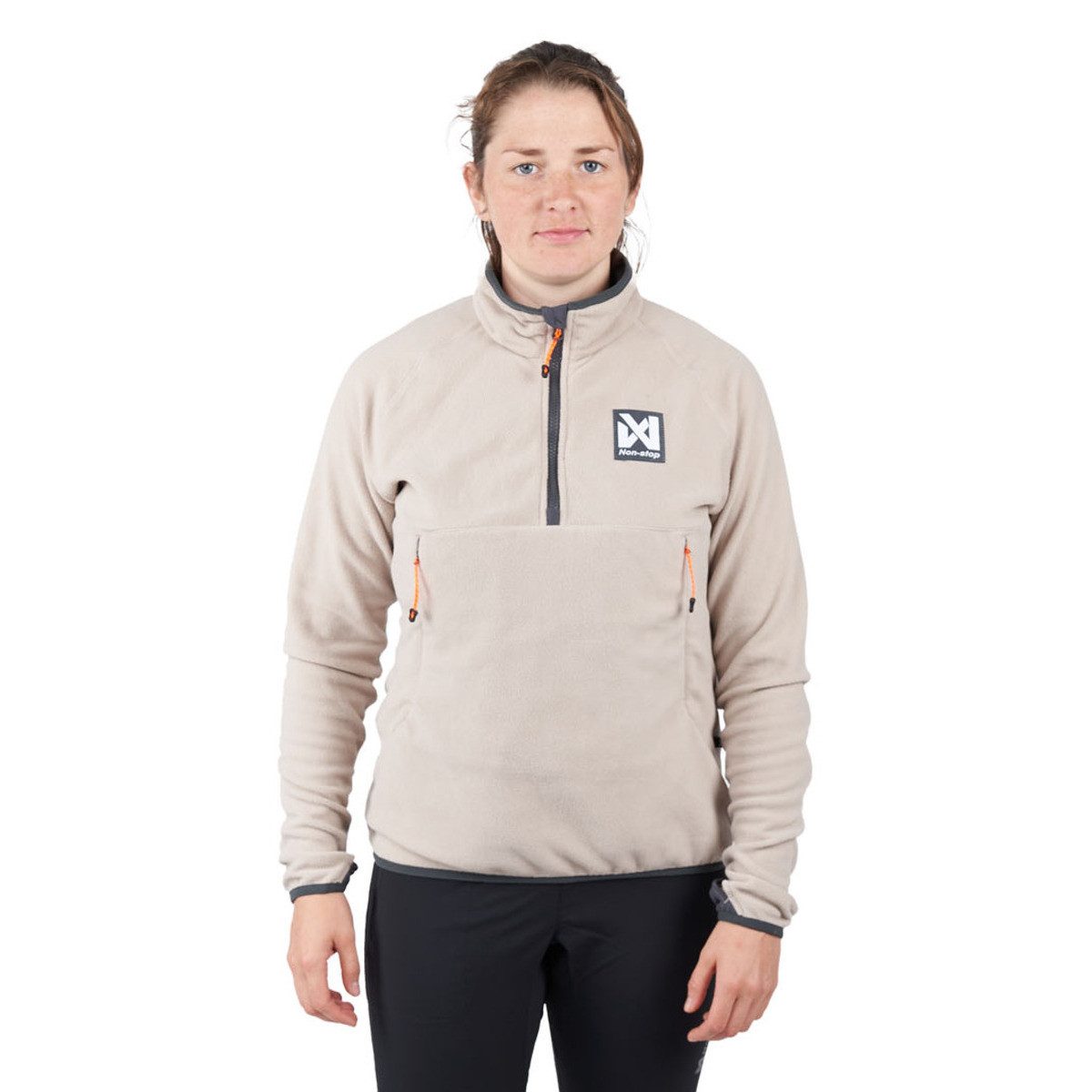 Non-stop dogwear Hoodie Damen Hoodie HZ W sand