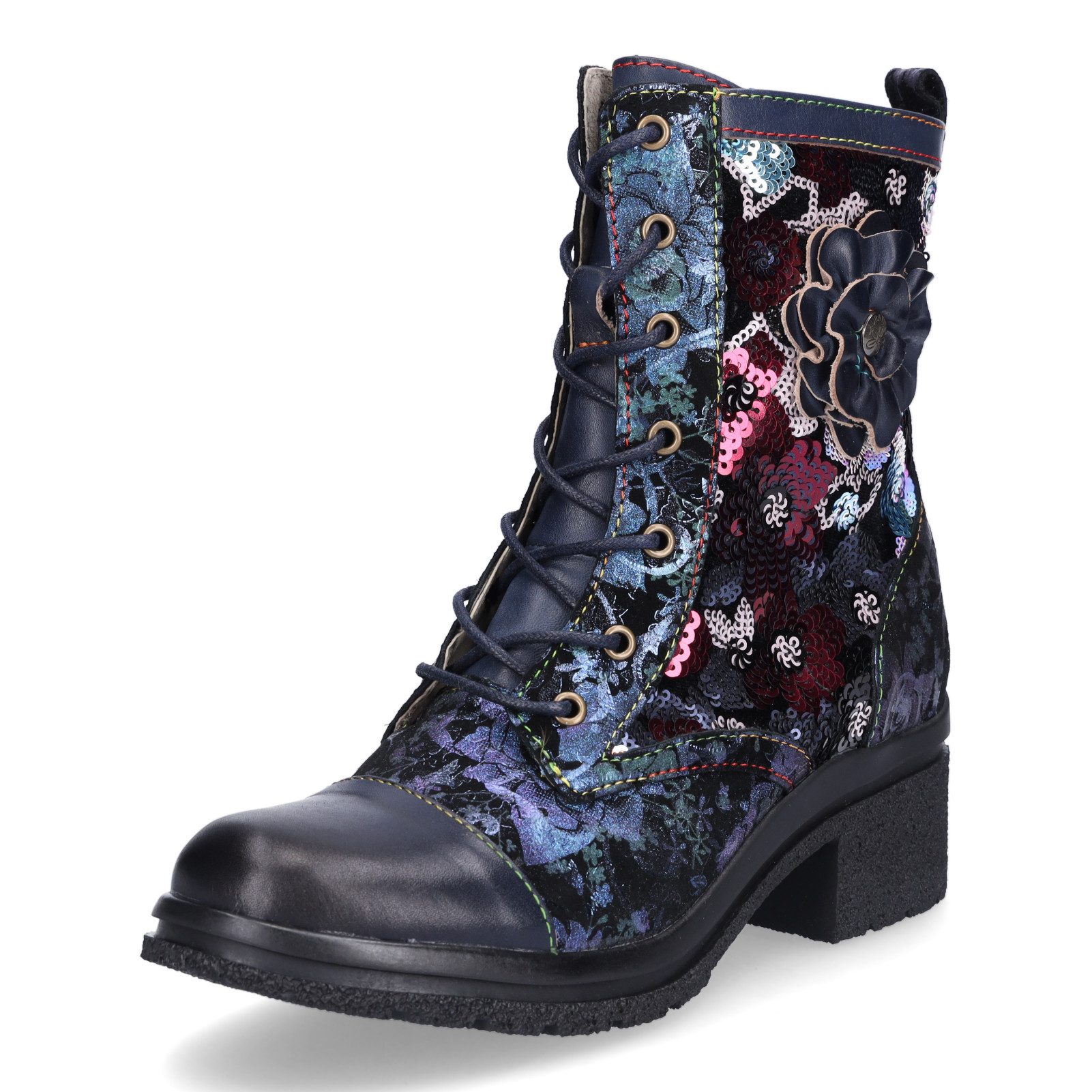 LAURA VITA Laura Vita Damen Schnürboot blau Schnürboots