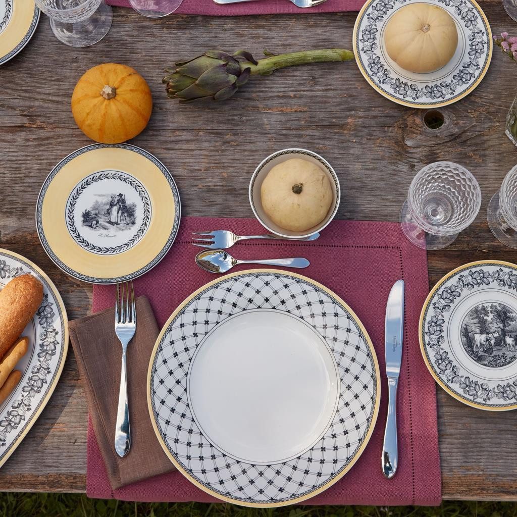 Villeroy & Boch Speiseteller Audun Promenade Speiseteller ø 27,1 cm 6er Set, (6 St)