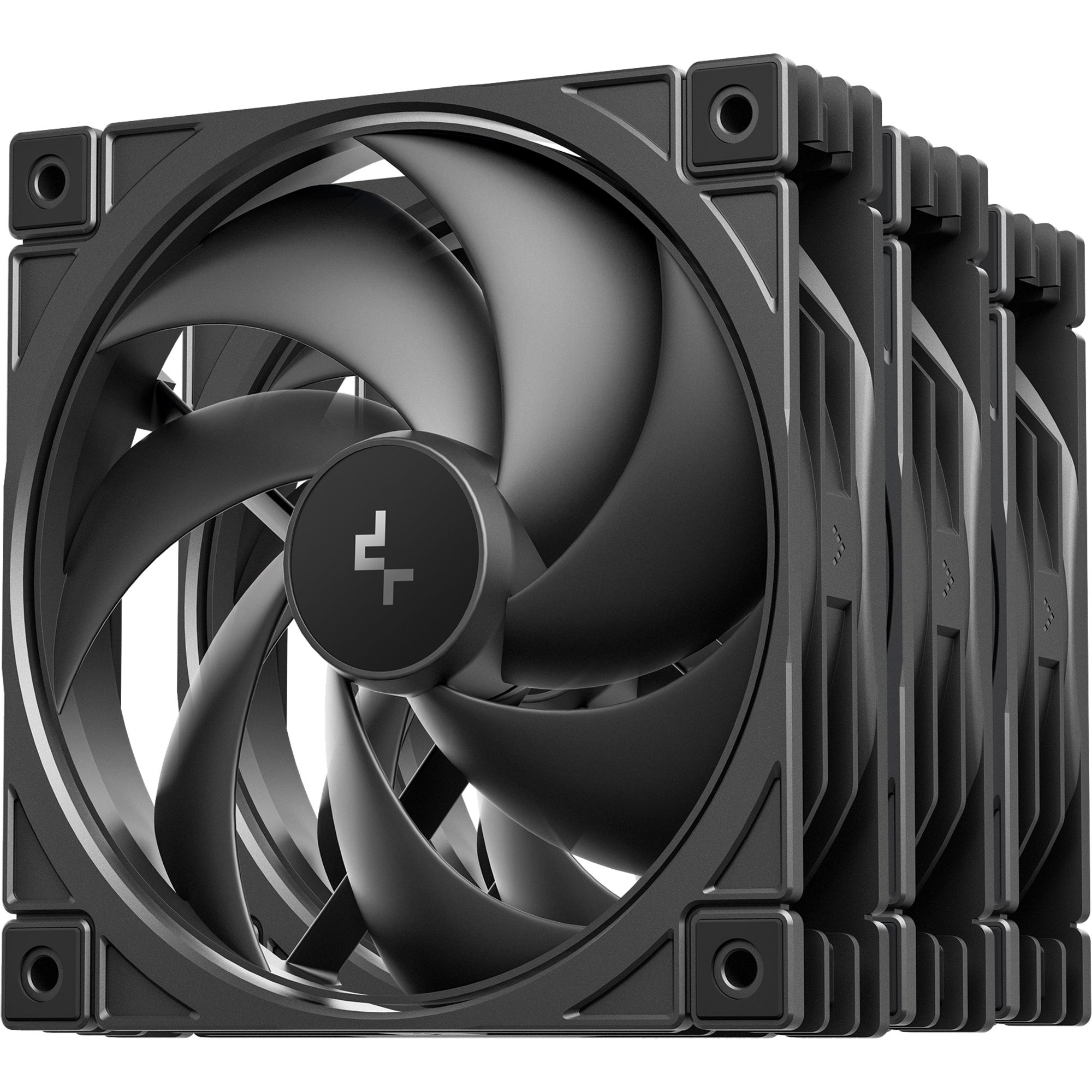 DeepCool Gehäuselüfter DeepCool FD12 V2 3IN1, Gehäuselüfter, (3er Pack)