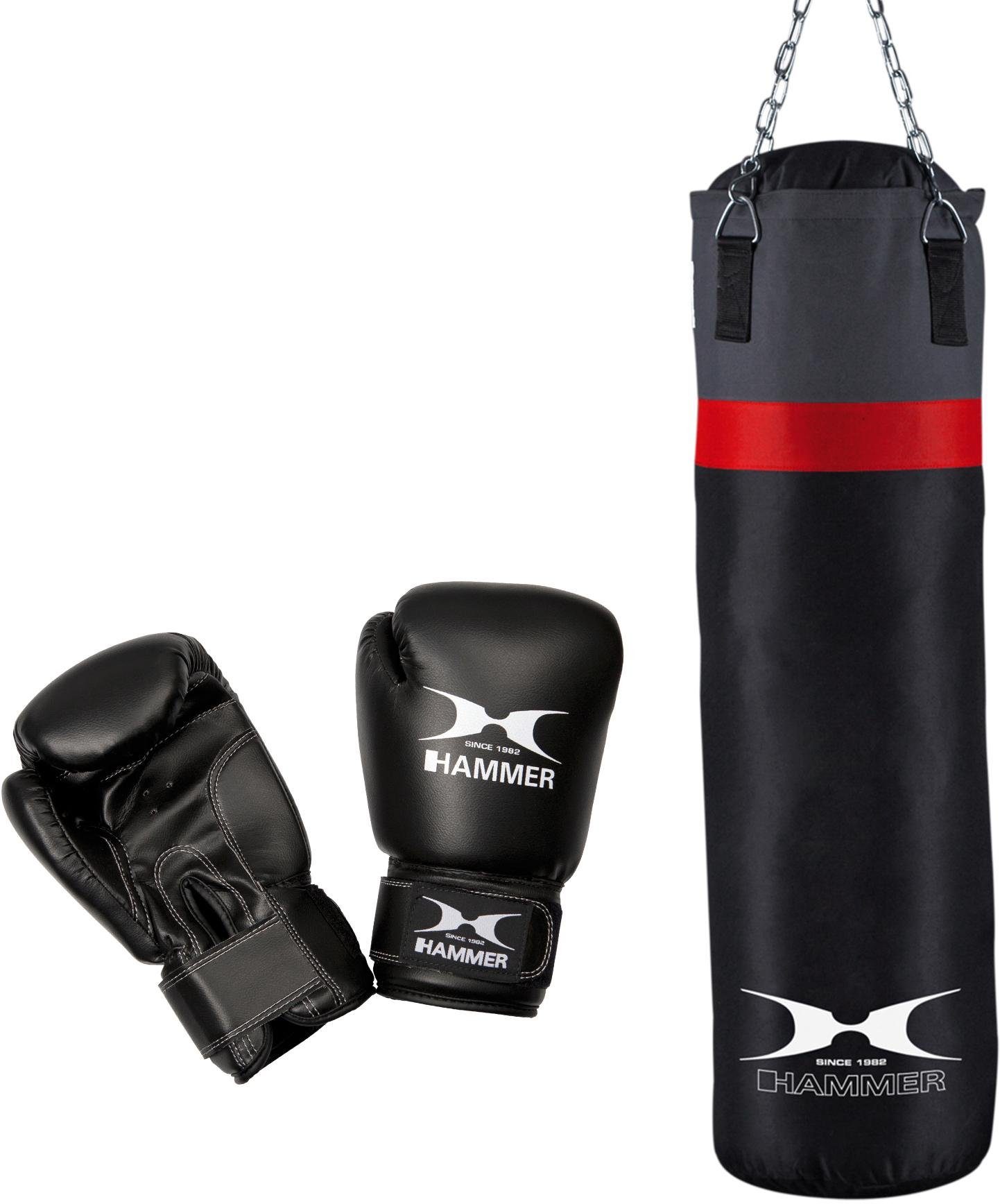 80cm Boxsack Boxhandschuhen Set Sandsack Erwachsene Punching Bag Handschuhe 