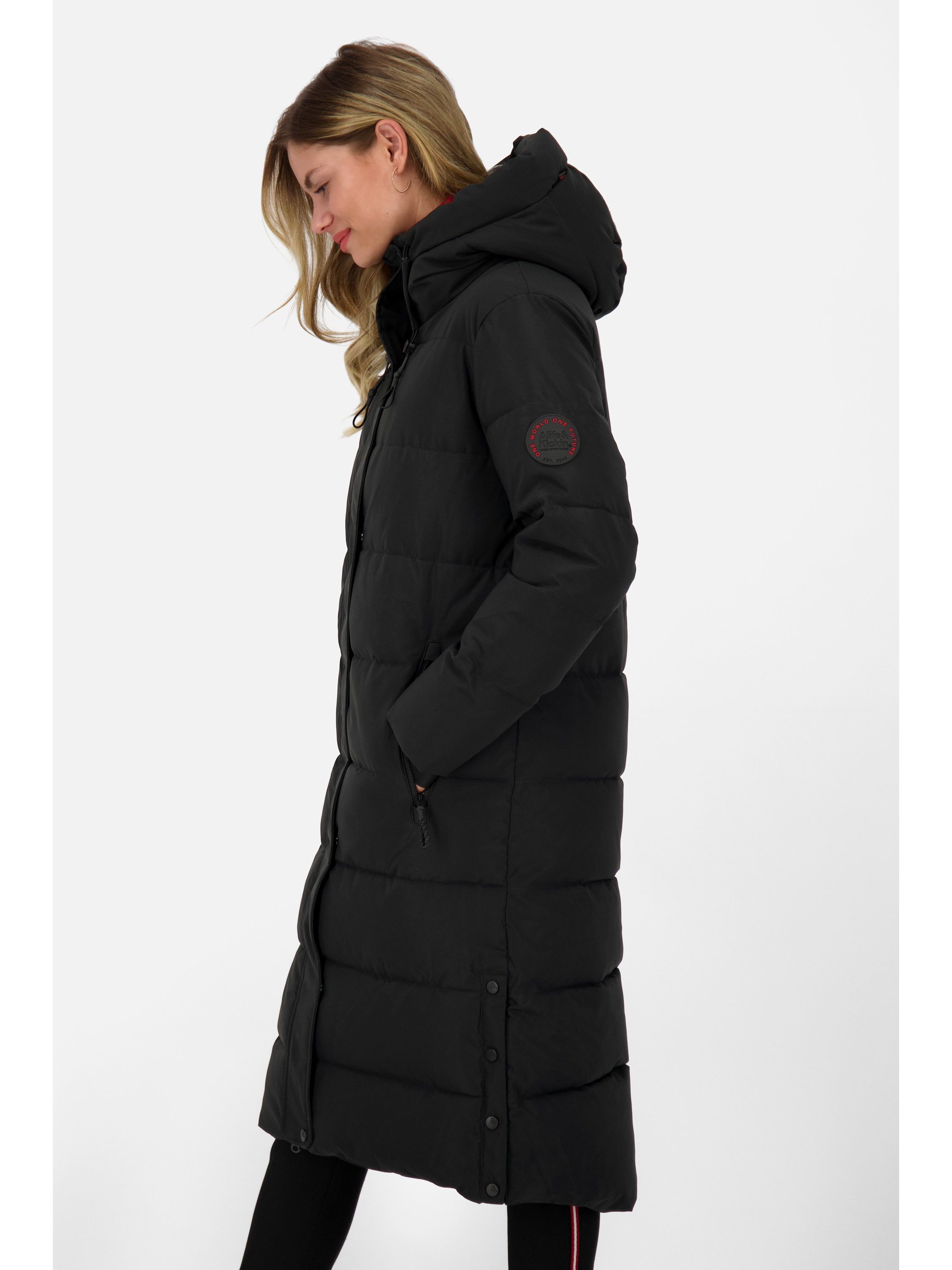 Alife & Kickin Winterjacke Katja Steppjacke, Winterjacke mit Kapuze