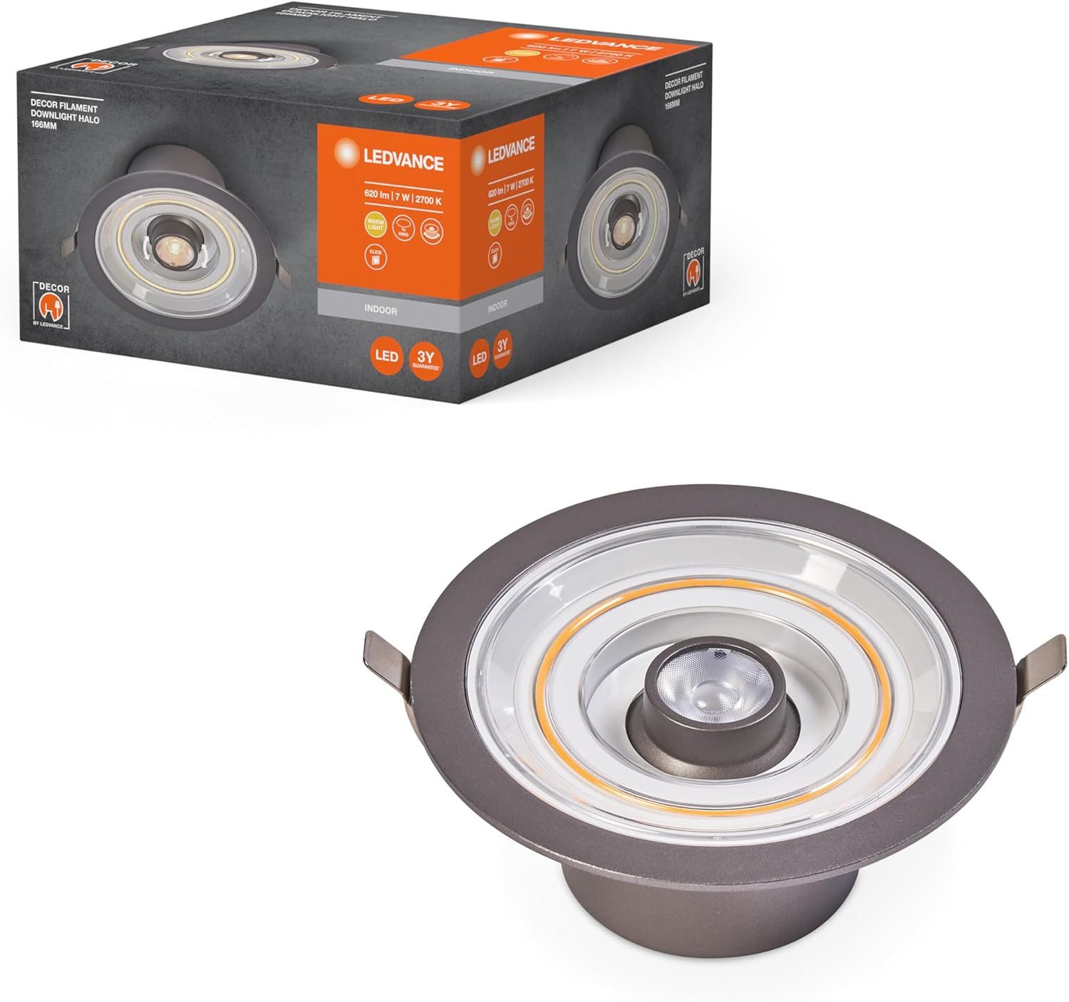 Ledvance Deckenleuchten DECOR FIL DL HALO Downlight