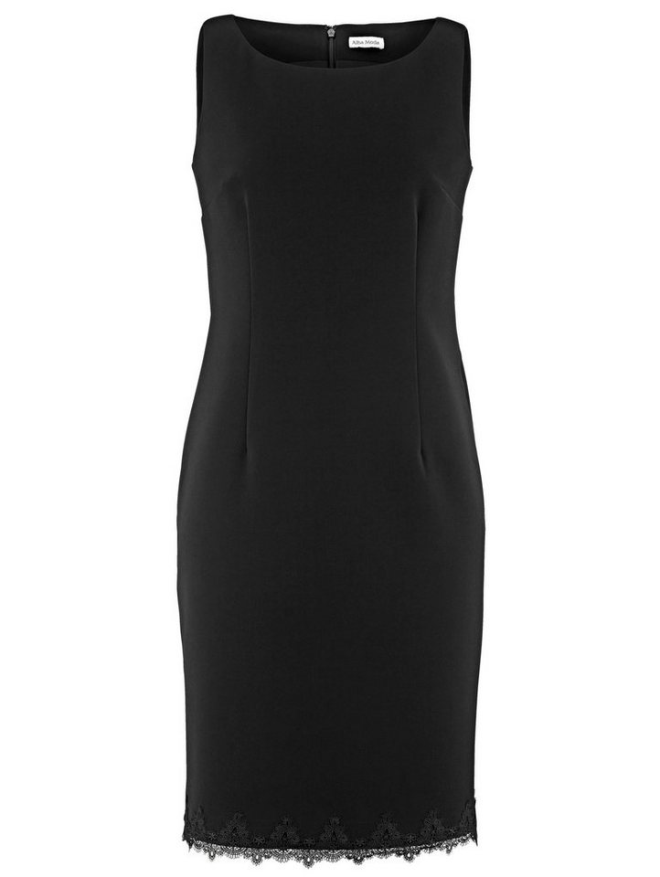 Alba Moda Kleid in Etui-Form in schwarz
