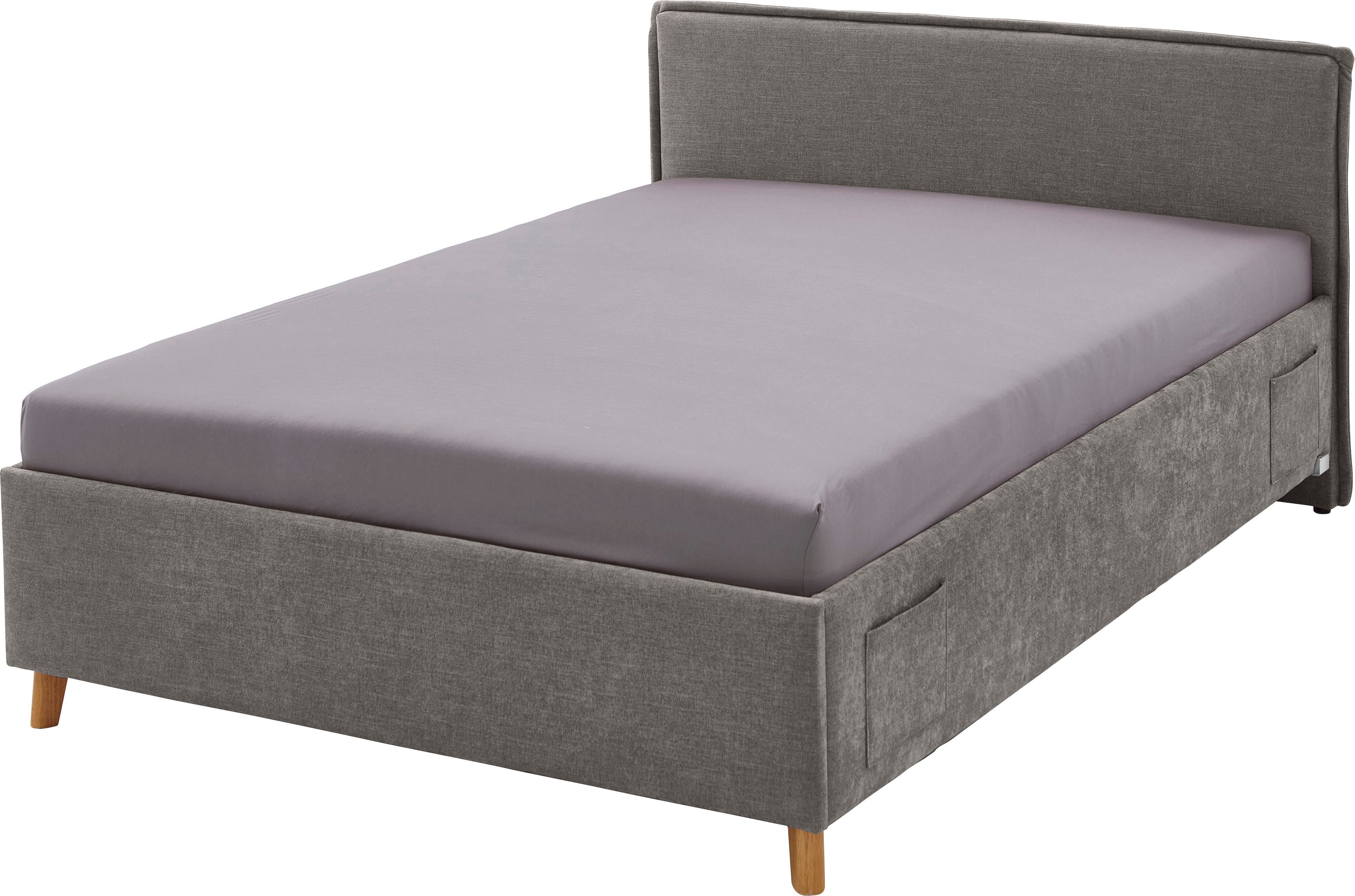 meise.möbel Kinderbett FUN, Polsterbett wahlweise mit Bettkasten, Jugendbett inkl. USB-Anschluss