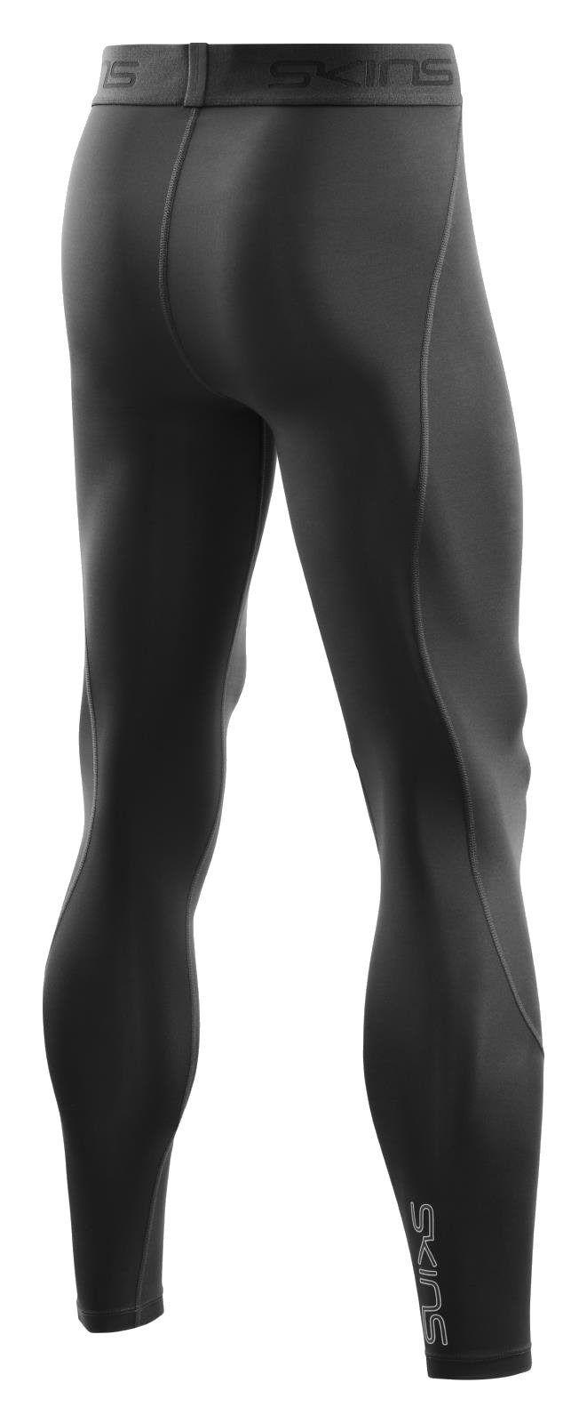 Skins Funktionshose 2-Series Tight Long (enganliegend, Kompression) schwarz Herren