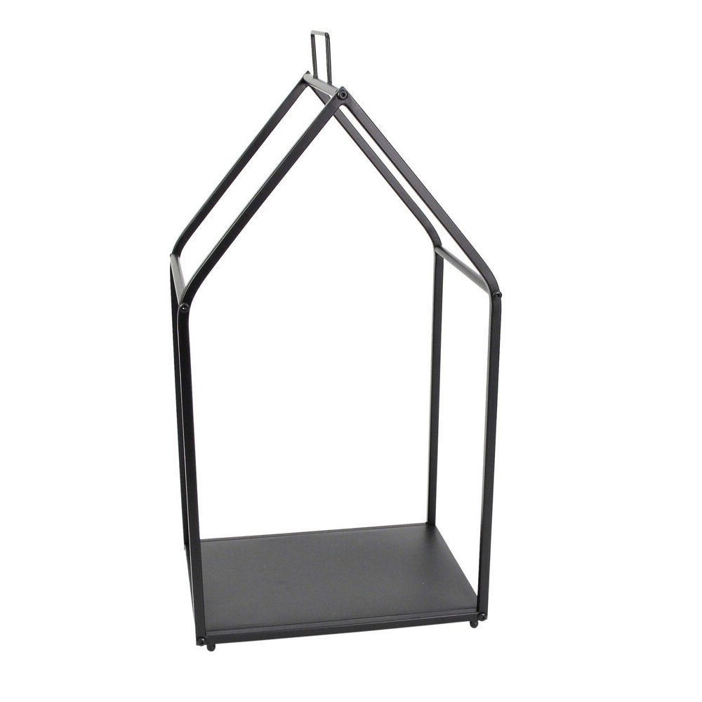 Home-trends24.de Kaminholzregal Haus Kaminholzständer Metall Kaminholzlager Brennholz