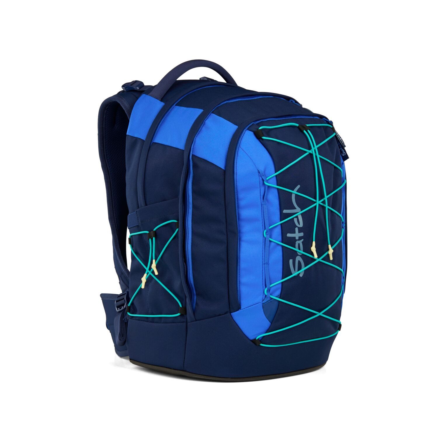 Satch Schulranzen Schulrucksack-Set PACK Crossed Blue günstig online kaufen