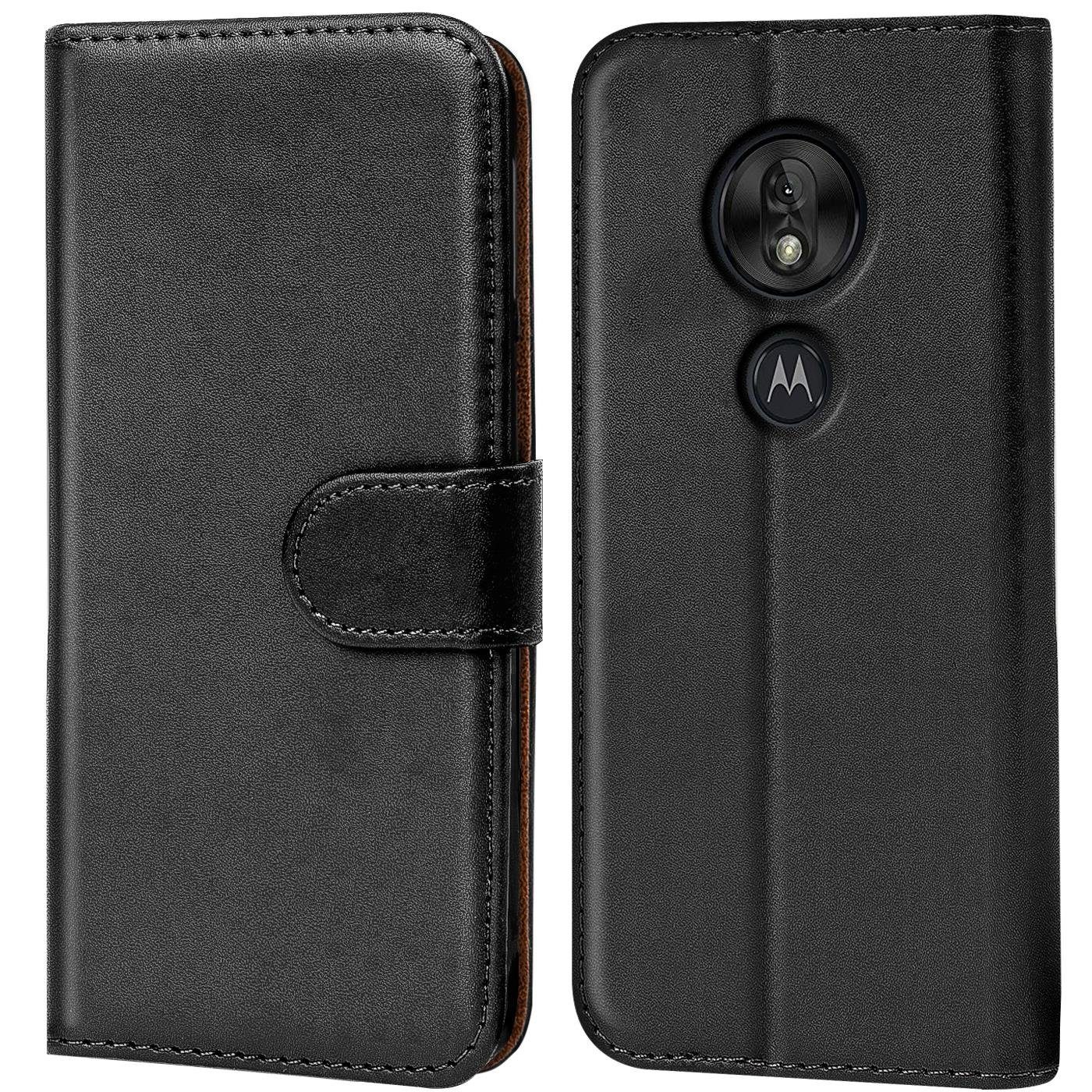 CoolGadget Handyhülle Book Case Handy Tasche für Motorola Moto G7 Play 5,7 Zoll, Hülle Klapphülle Flip Cover für Motorola G7 Play Schutzhülle stoßfest