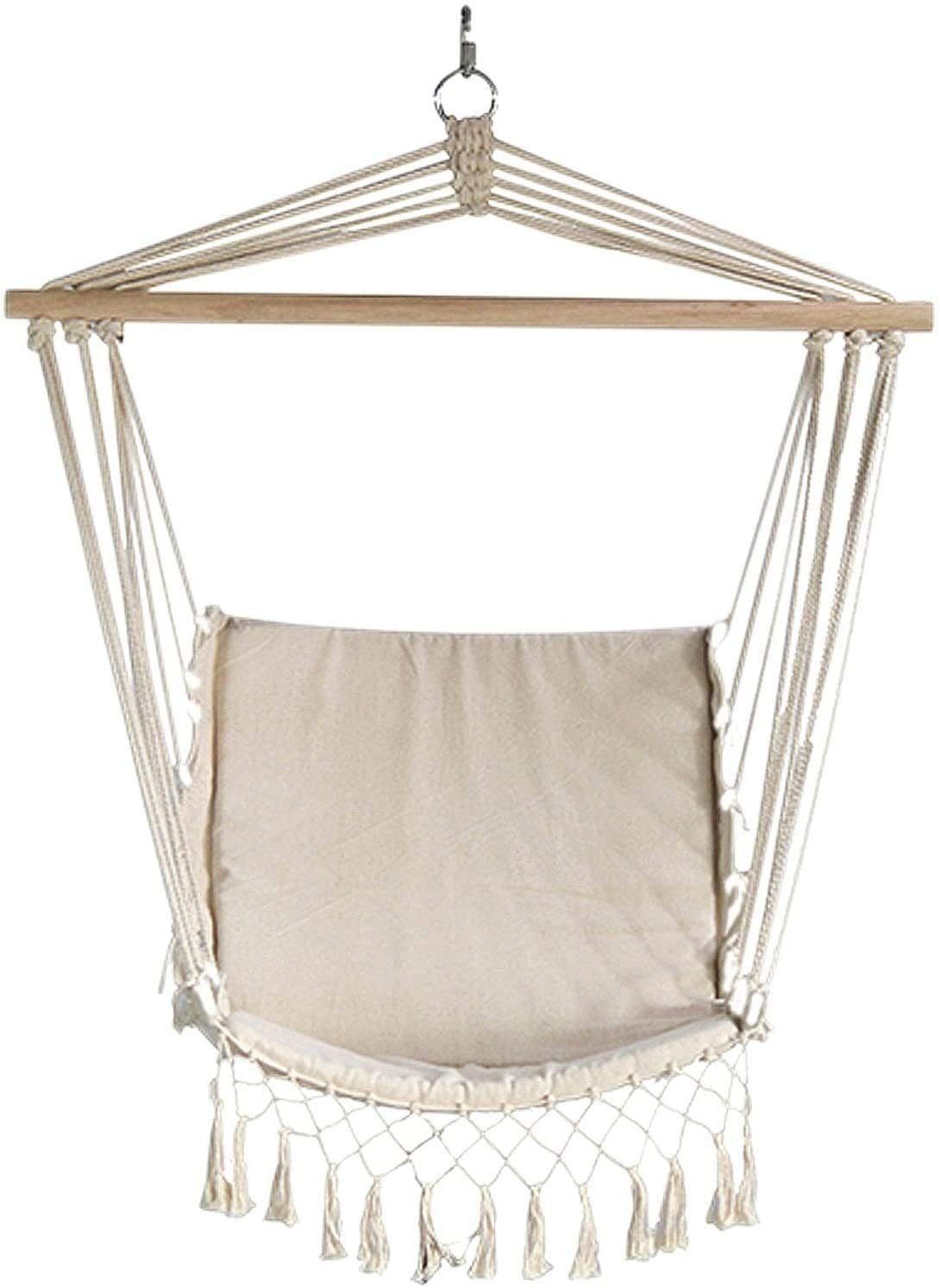 Hängesessel Hängesessel beige Hängestuhl Hängeschaukel Sessel