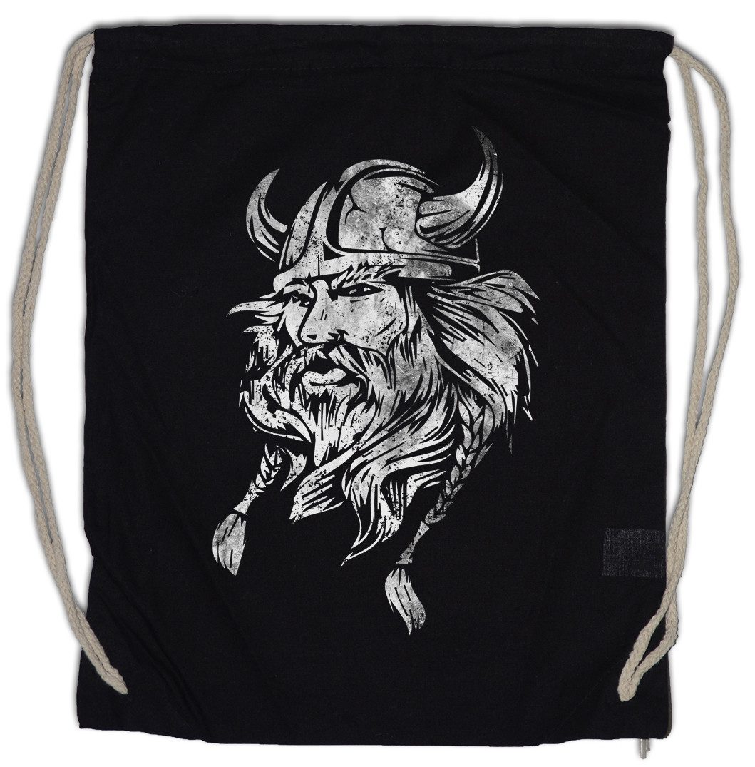 Turnbeutel Viking Head I Turnbeutel Wikinger Kopf Runen Vikings Runes Walhalla