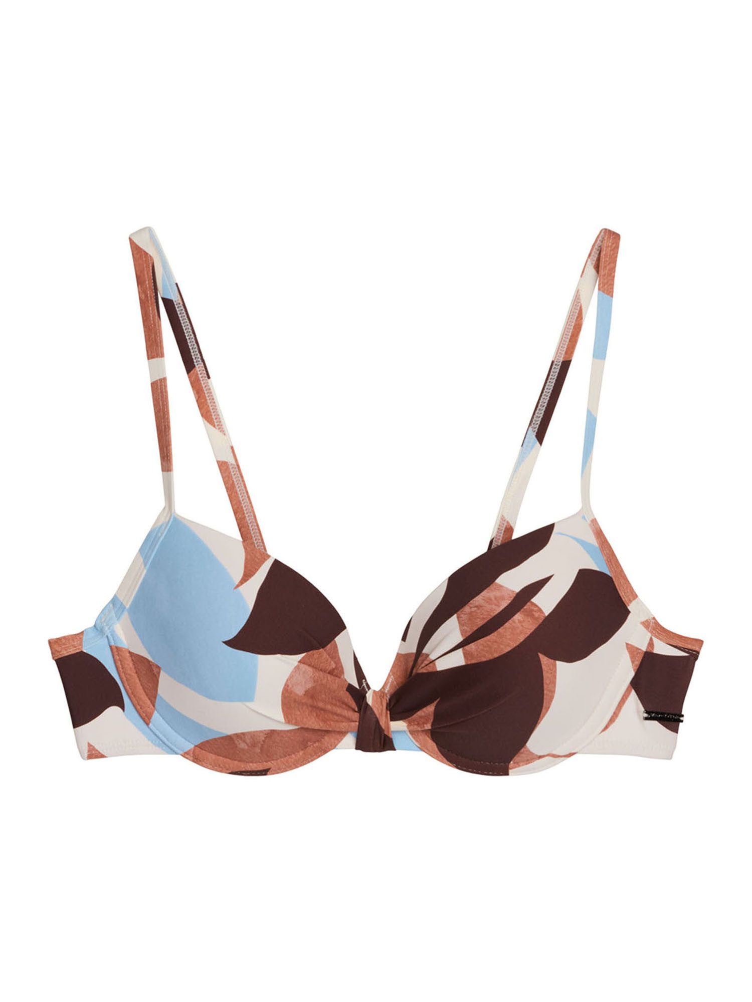 Marc O'Polo Bügel-Bikini-Top Breezy Leaf, Bikini Top mit Bügel, Stützendes Bikini‑Top, Unterwire Bikini