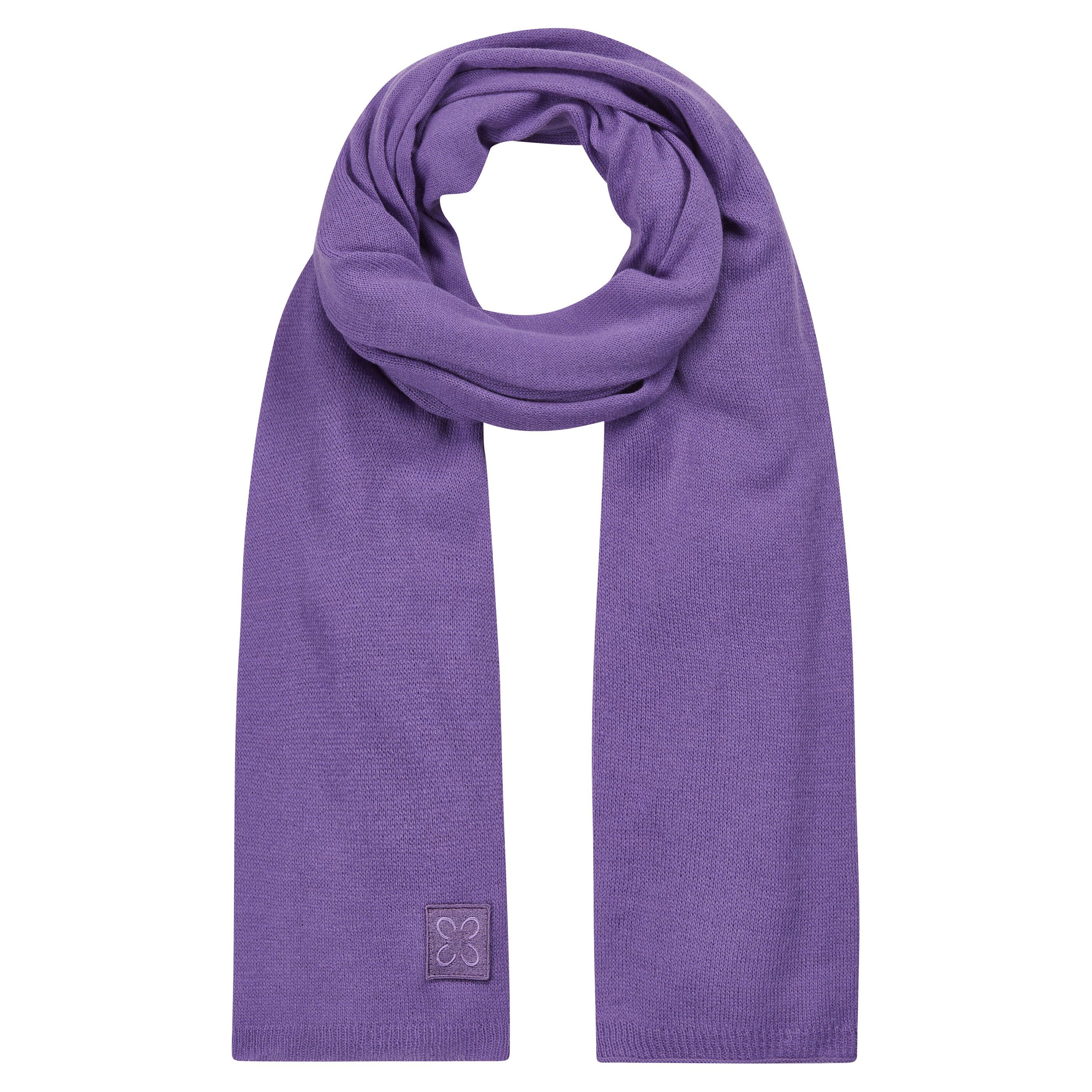 Codello Modeschal Schal aus softem Feinstrick, soft lilac medium