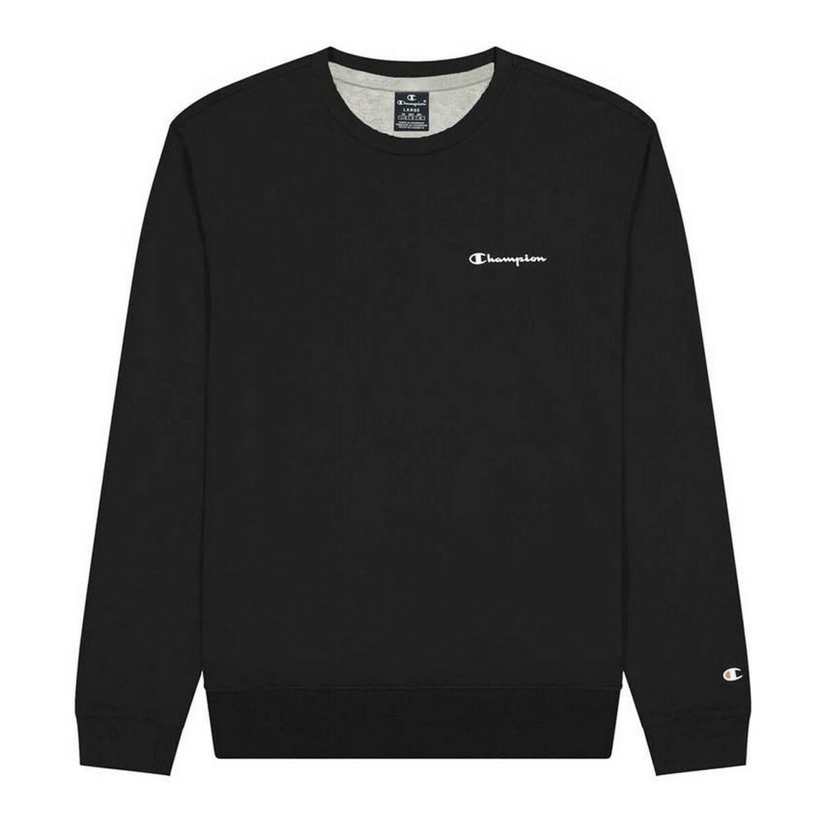 Champion Sweater Herren Sweater ohne Kapuze Champion Schwarz günstig online kaufen