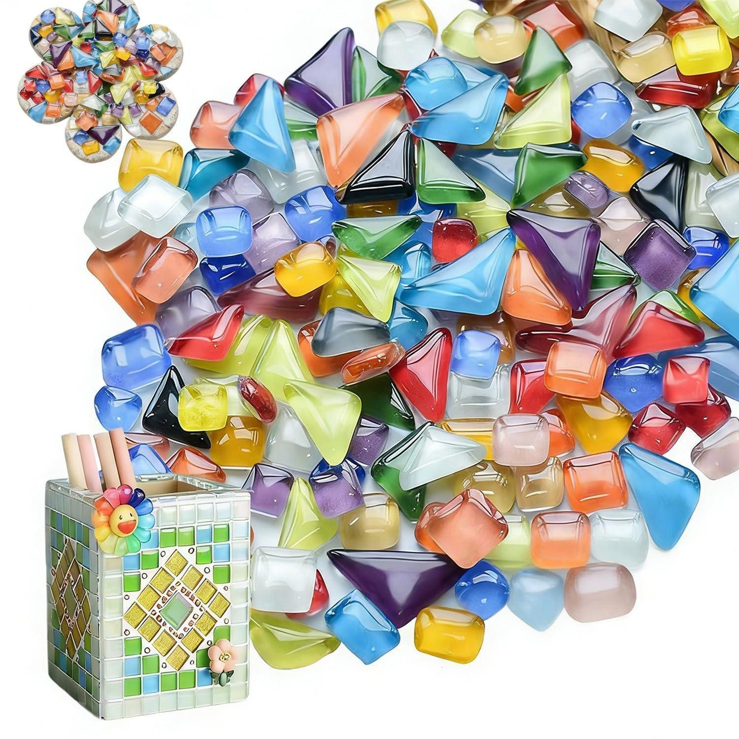LuxusKollektion Kreativset Mosaiksteine Bunt DIY 900g