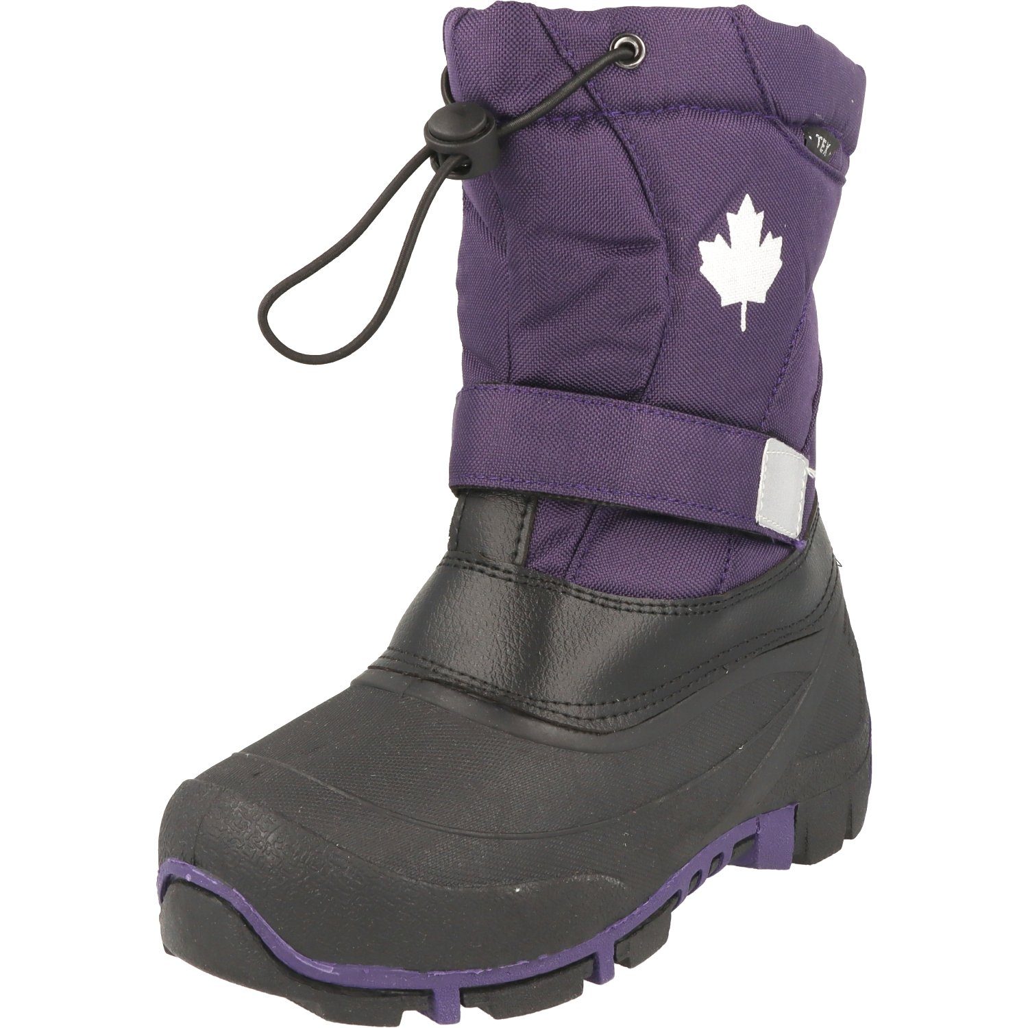 Stiefel Schnee Mädchen 467-185 CANADIANS Lilac TEX Winterboots Snow Wasserabweisend Boots Winter