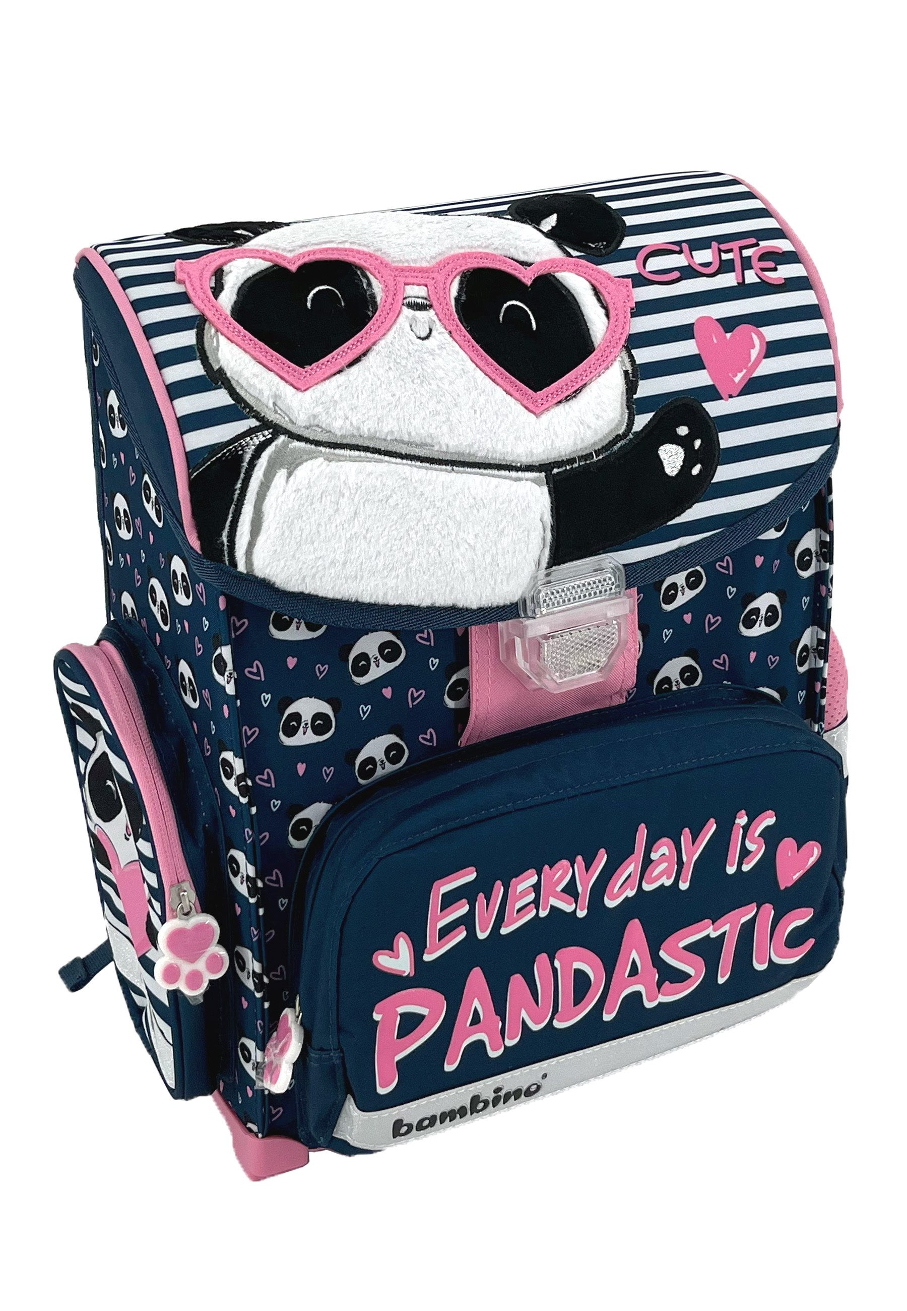 Yuhu.kids Schulranzen Mädchen Tornister Schulrucksack