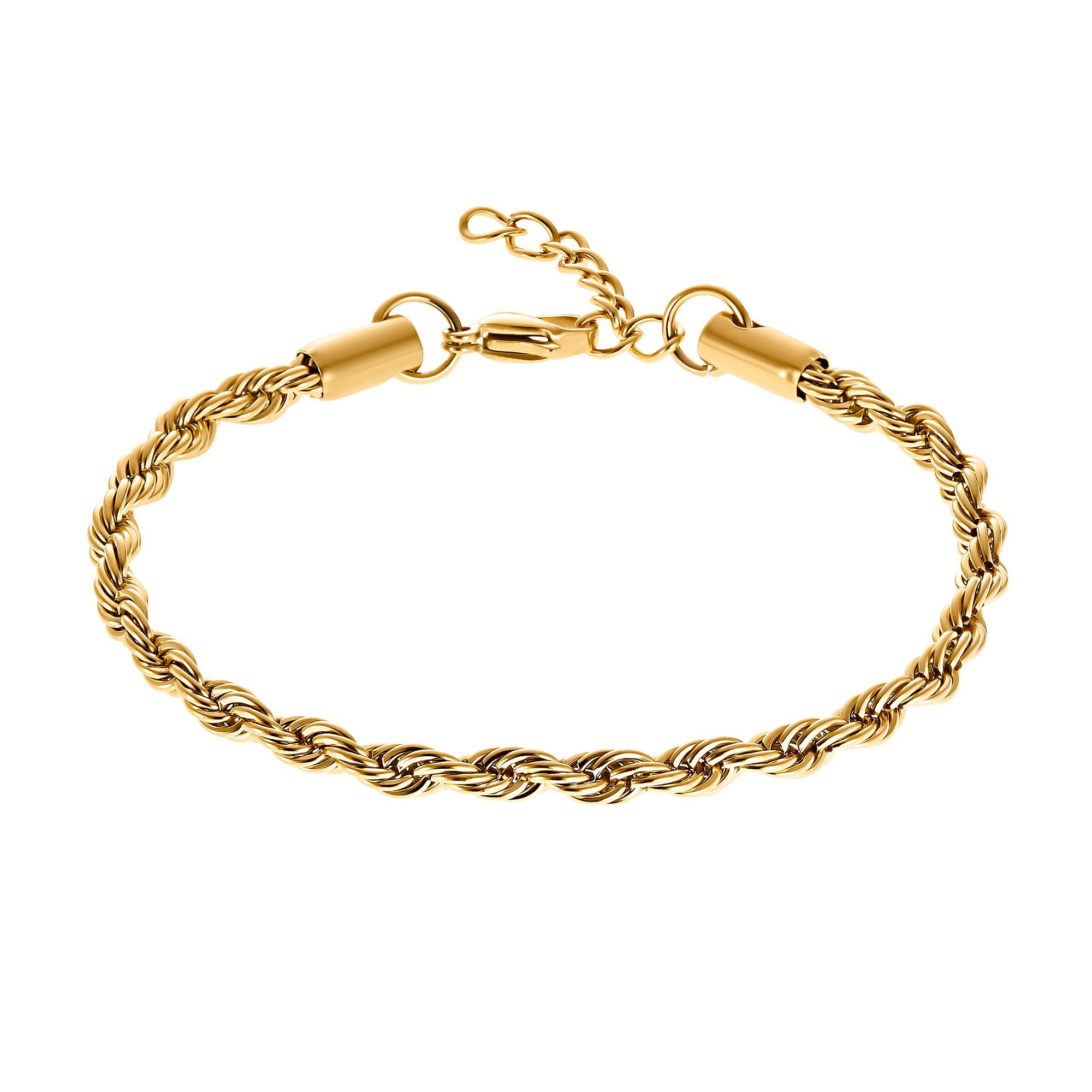 Geschenkverpackung), Heideman (Armband, Armkette inkl. poliert goldfarben Armband Caius für Frauen