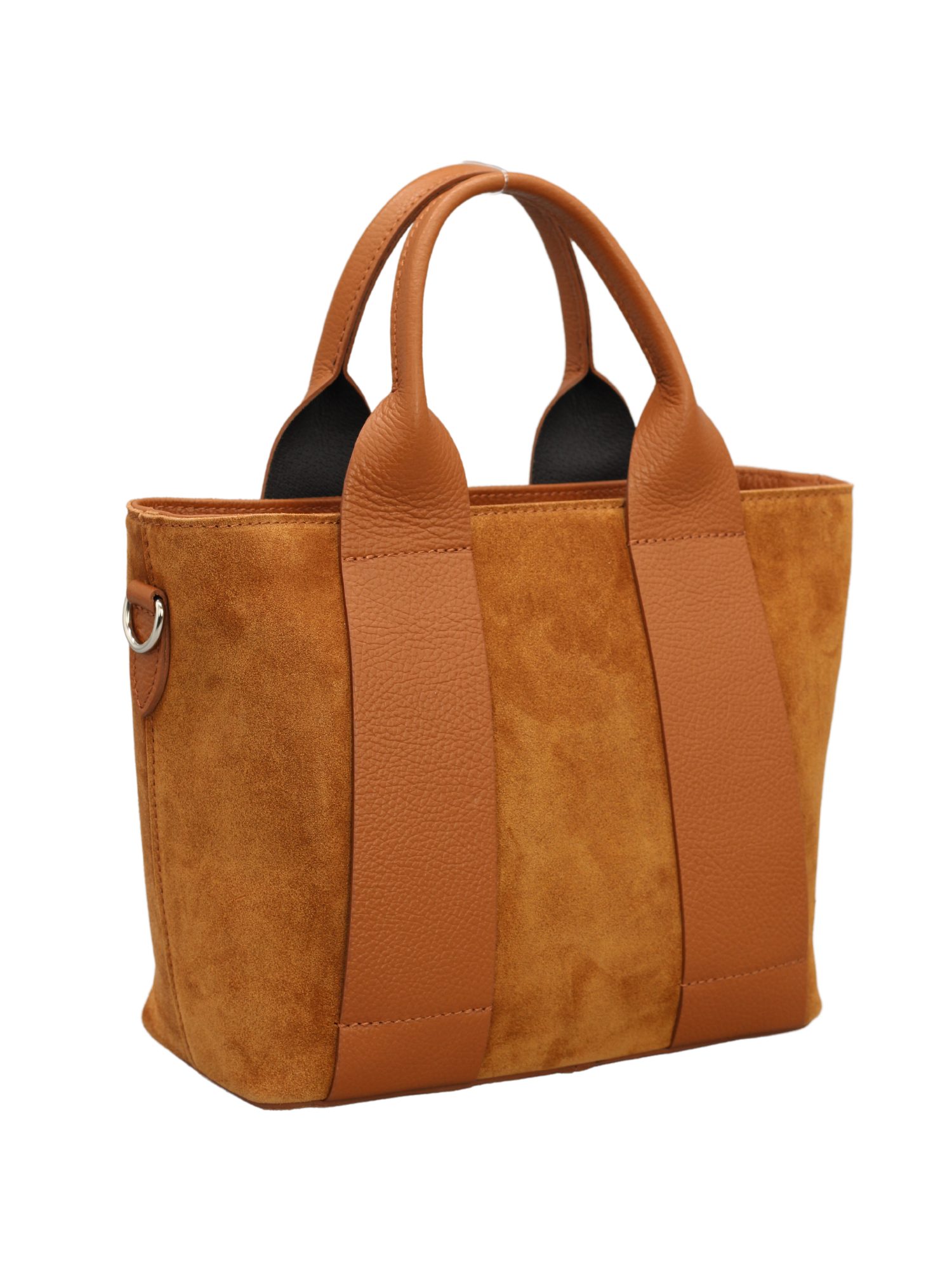 Schultertasche SANDRA Umhängetasche für Damen, Handtasche aus Echtleder