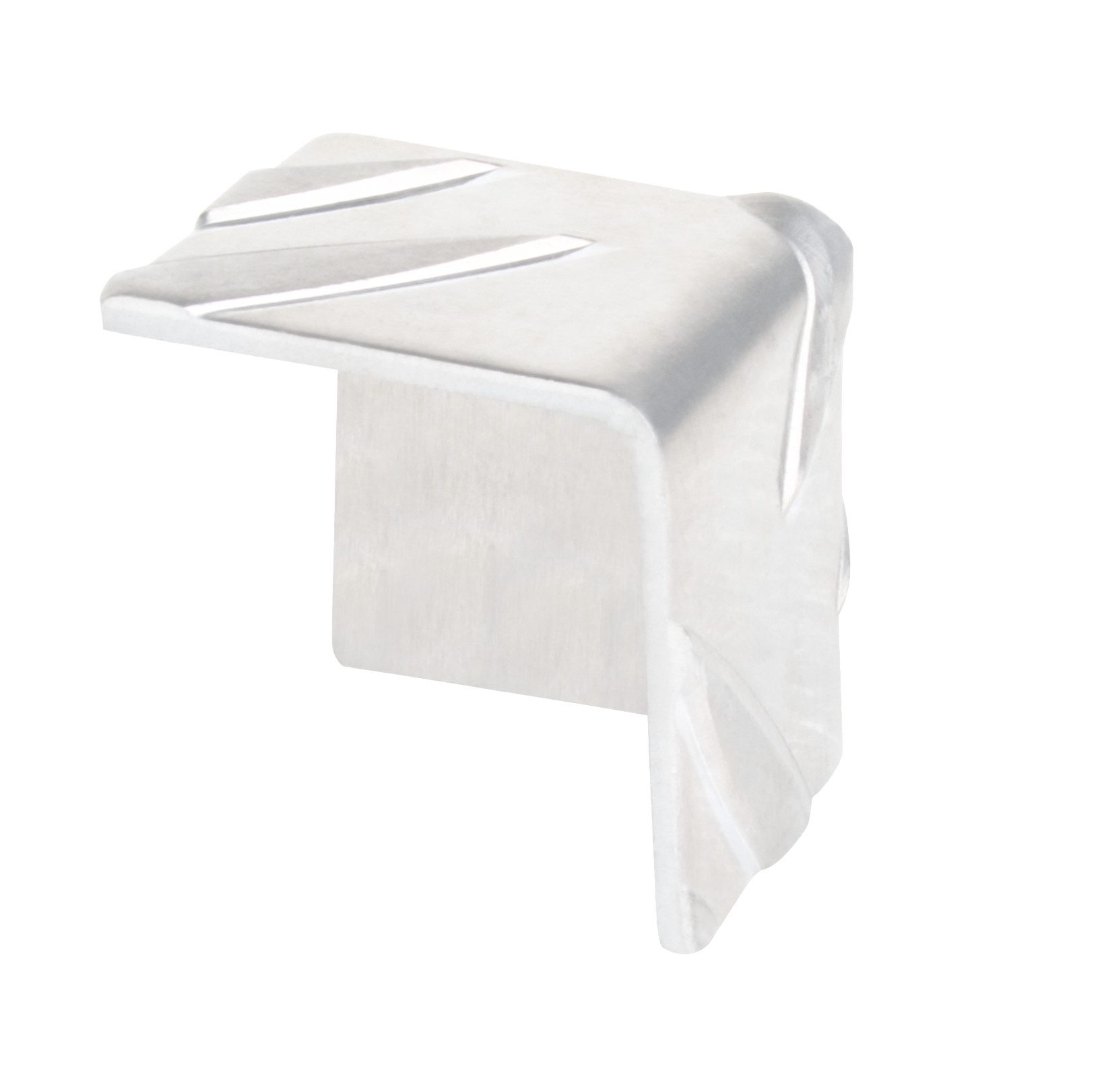 Alberts Zaun Alberts 497309 Eckschutz, Riffel-Prägung, Aluminium, natur, 23,5 x 23, Alberts 497309 Eckschutz Riffel-Prägung Aluminium, natur 23,5 x