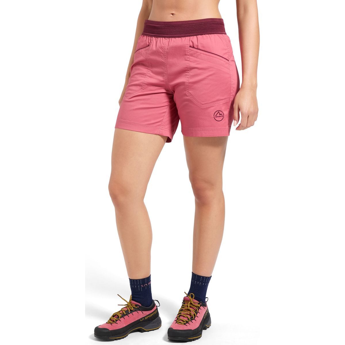 La Sportiva Outdoorhose Roots Shorts Women Perfekte Damen-Klettershorts aus Bio-Baumwolle für maximale