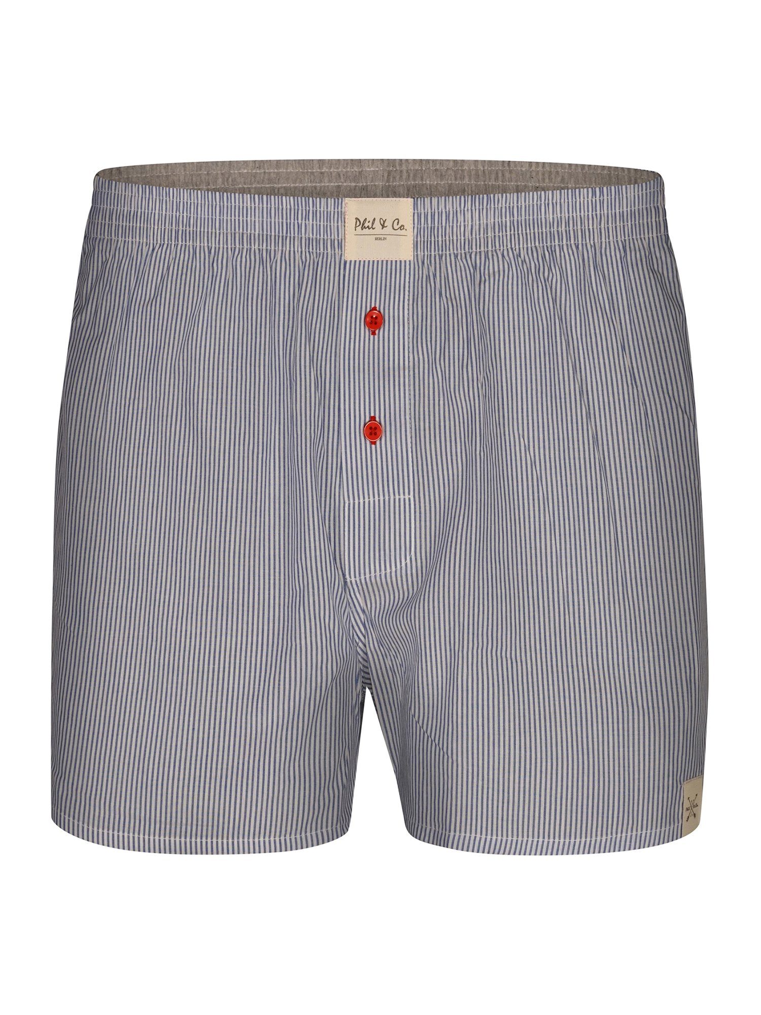 Classic (4-St) & Phil Co. grey Web cool Boxer