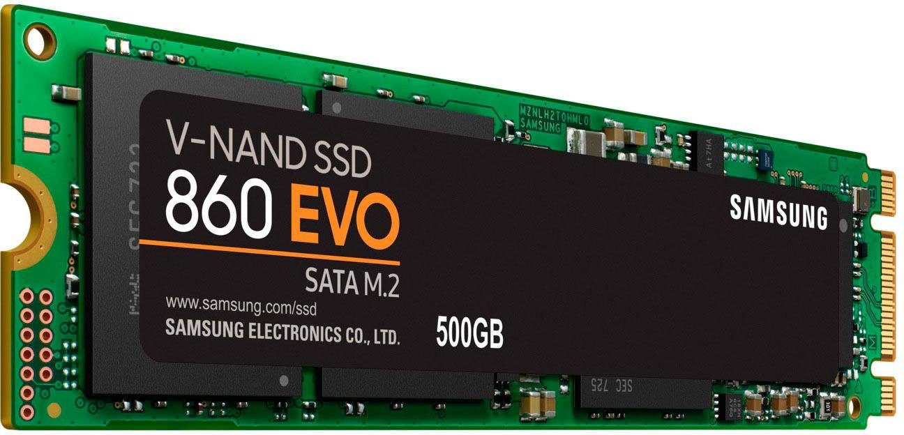 Samsung »860 EVO SATA M.2-PCIe« interne SSD (500 GB) 550 MB/S  Lesegeschwindigkeit, 520 MB/S Schreibgeschwindigkeit online kaufen | OTTO