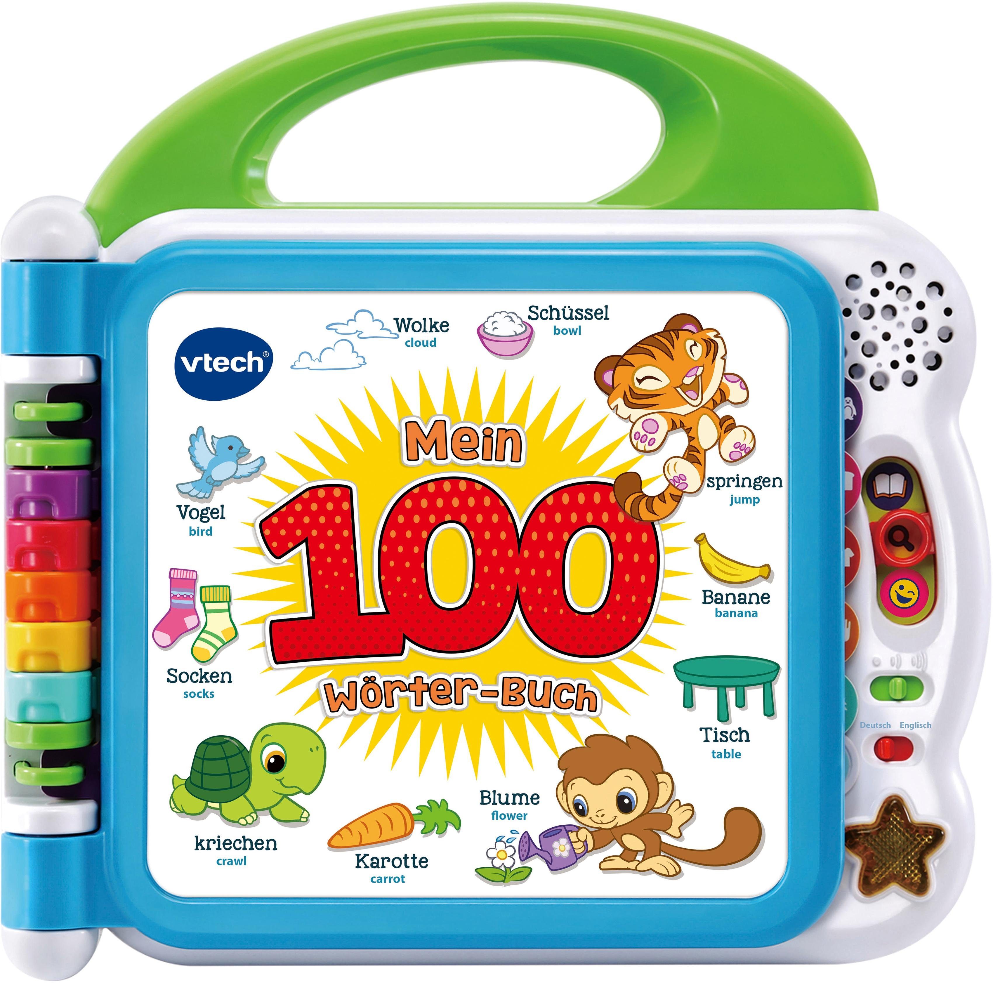 Vtech Buch Mein 100 Wörter Buch Mit Sound Und Licht Online Kaufen Otto - 