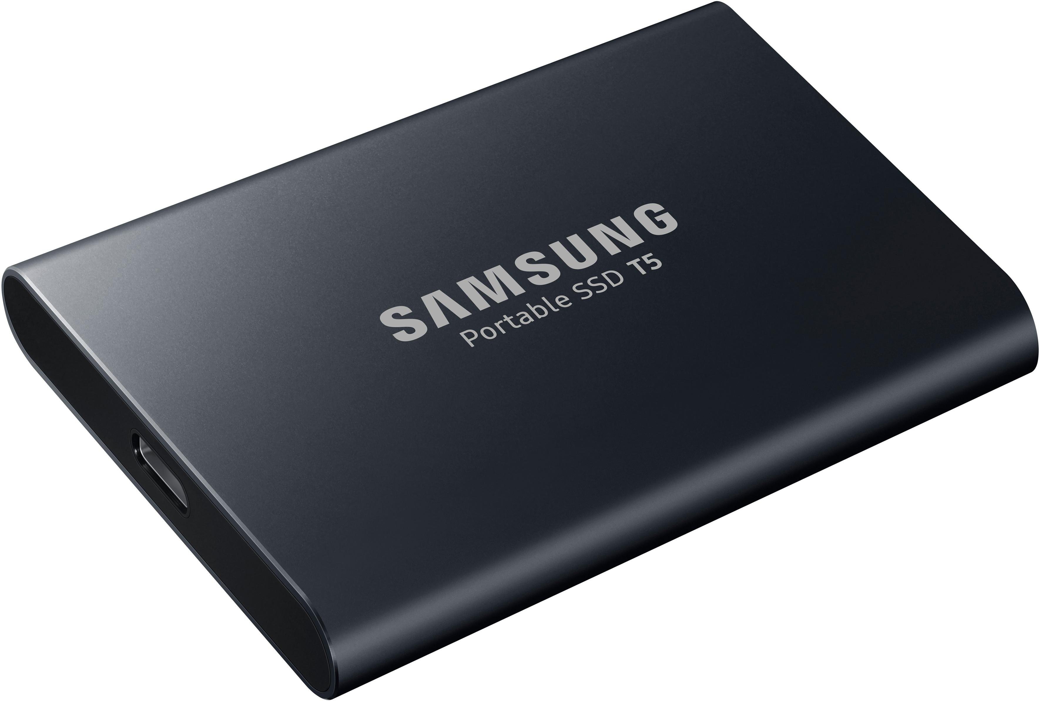 »Portable SSD T5« SSD-Festplatte (540 MB/S Lesegeschwindigkeit, 540 MB/S Schreibgeschwindigkeit) »Portable SSD T5« SSD-Festplatte (540 MB/S Lesegeschwindigkeit, 540 MB/S Schreibgeschwindigkeit)