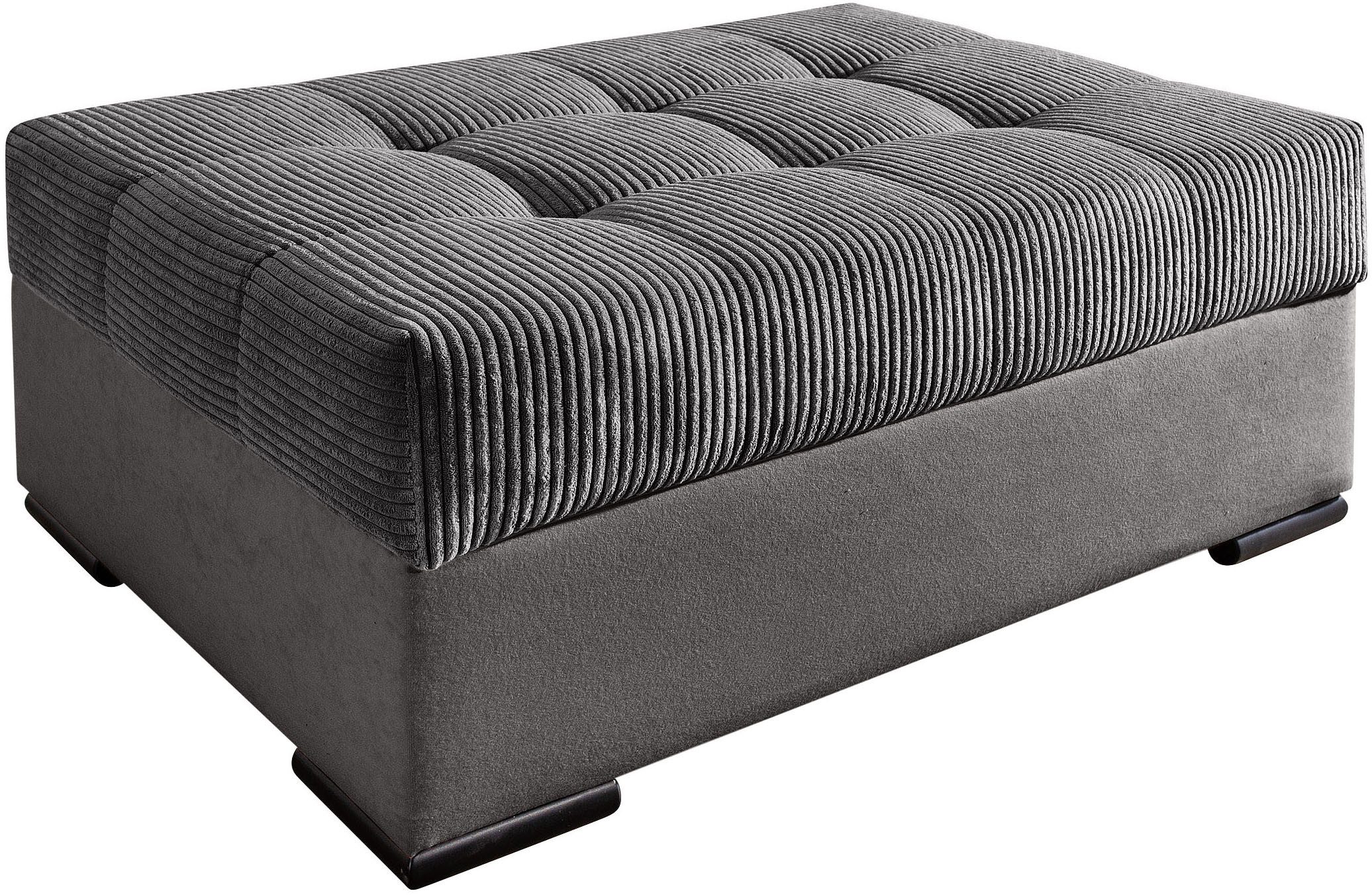 COLLECTION AB Hocker Josy, B: 98 cm, individuell zu kombinieren, Federkern