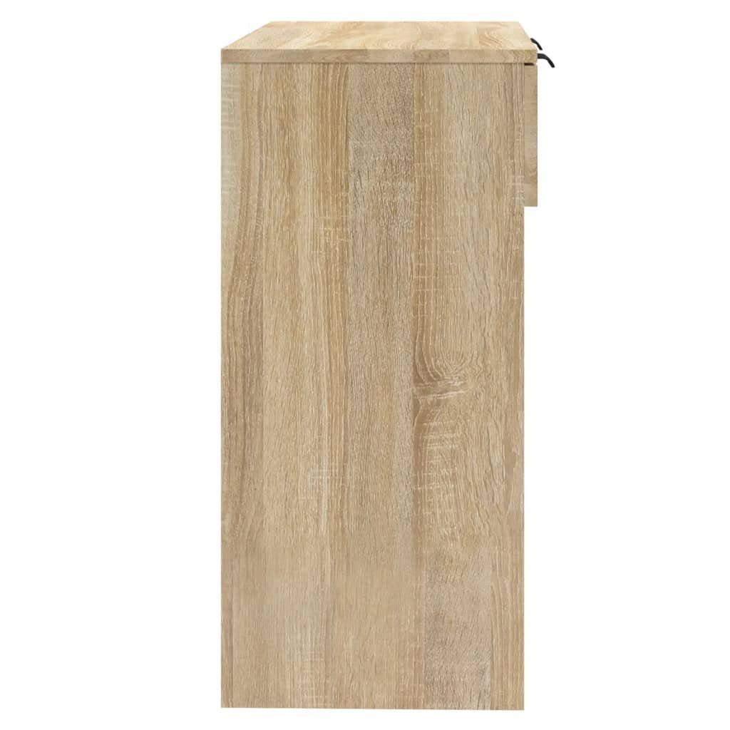 (1-St) cm Holzwerkstoff Sonoma-Eiche 90x36x75 Konsolentisch Beistelltisch furnicato