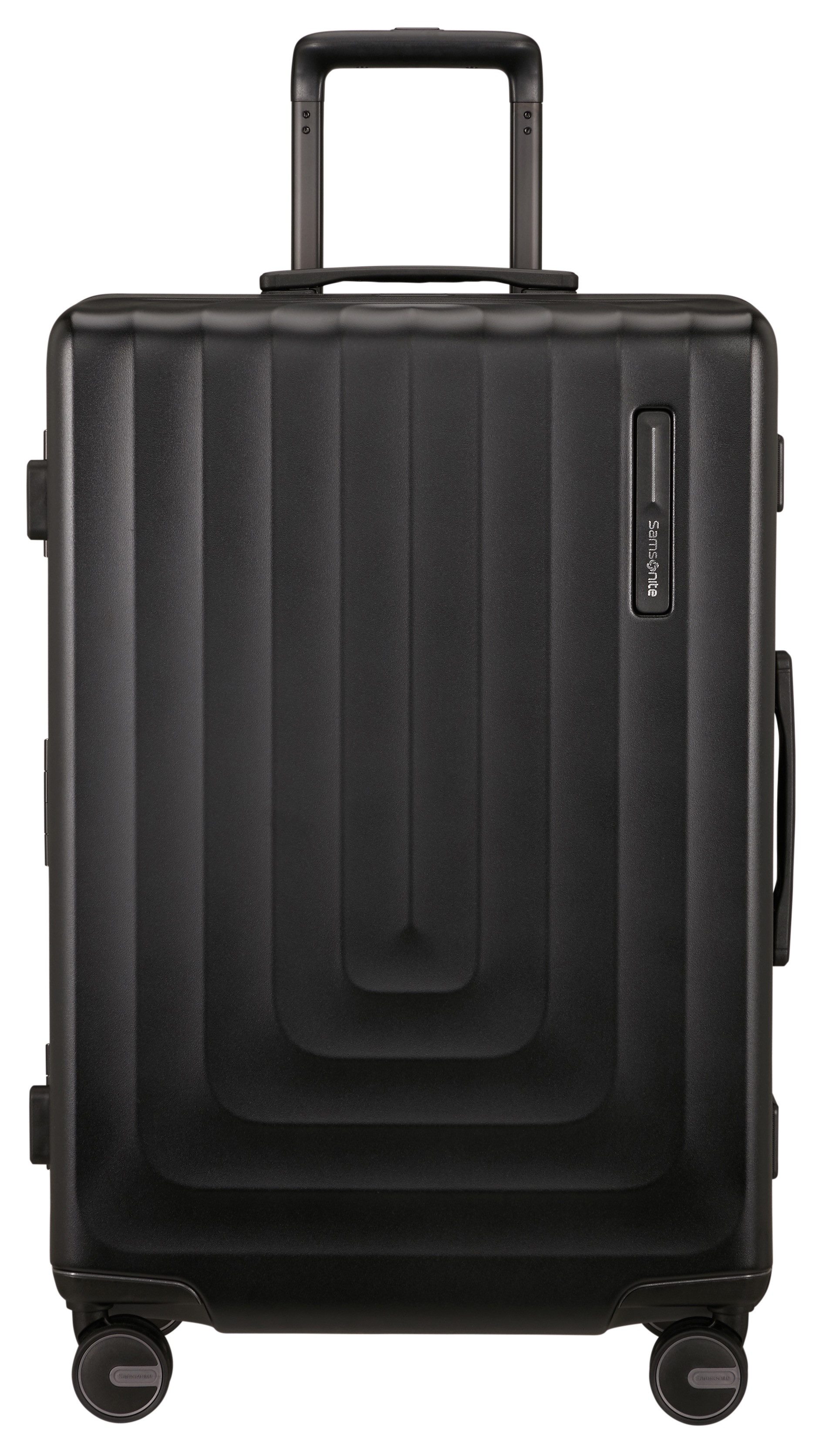 Samsonite Hartschalen-Trolley FOCUS, verschiedene Größen und Farben, 4 Rollen, mit festen Trennwänden und Reißverschlusstaschen
