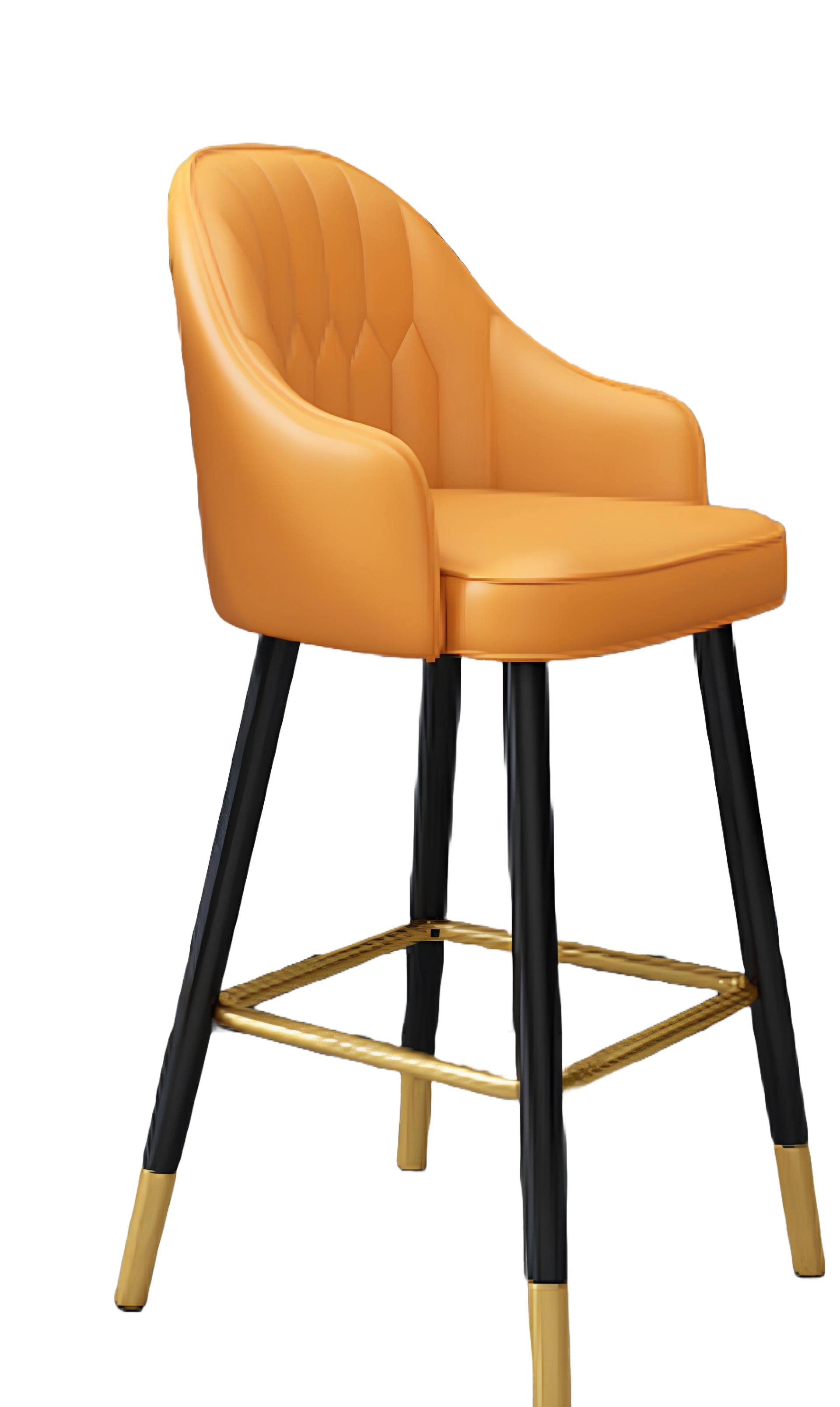 Barhocker Orange Barhocker Textil Design Bar Hocker Esszimmer Neu
