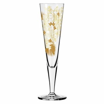 Ritzenhoff Champagnerglas Goldnacht 032, Kristallglas, Made in Germany