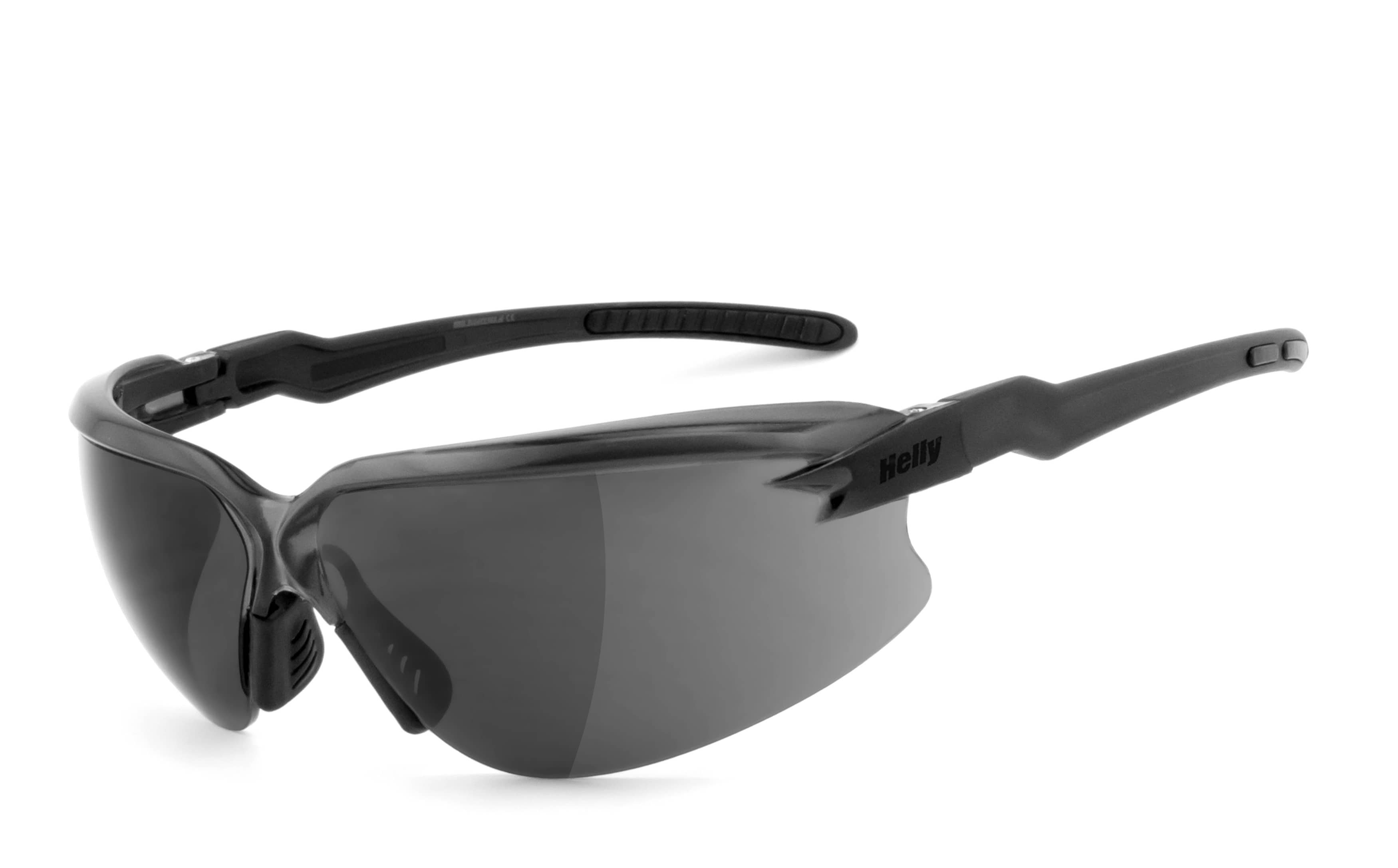 super Helly - Bikereyes darkrider, gepolstert, Motorradbrille Brille flexible No.1