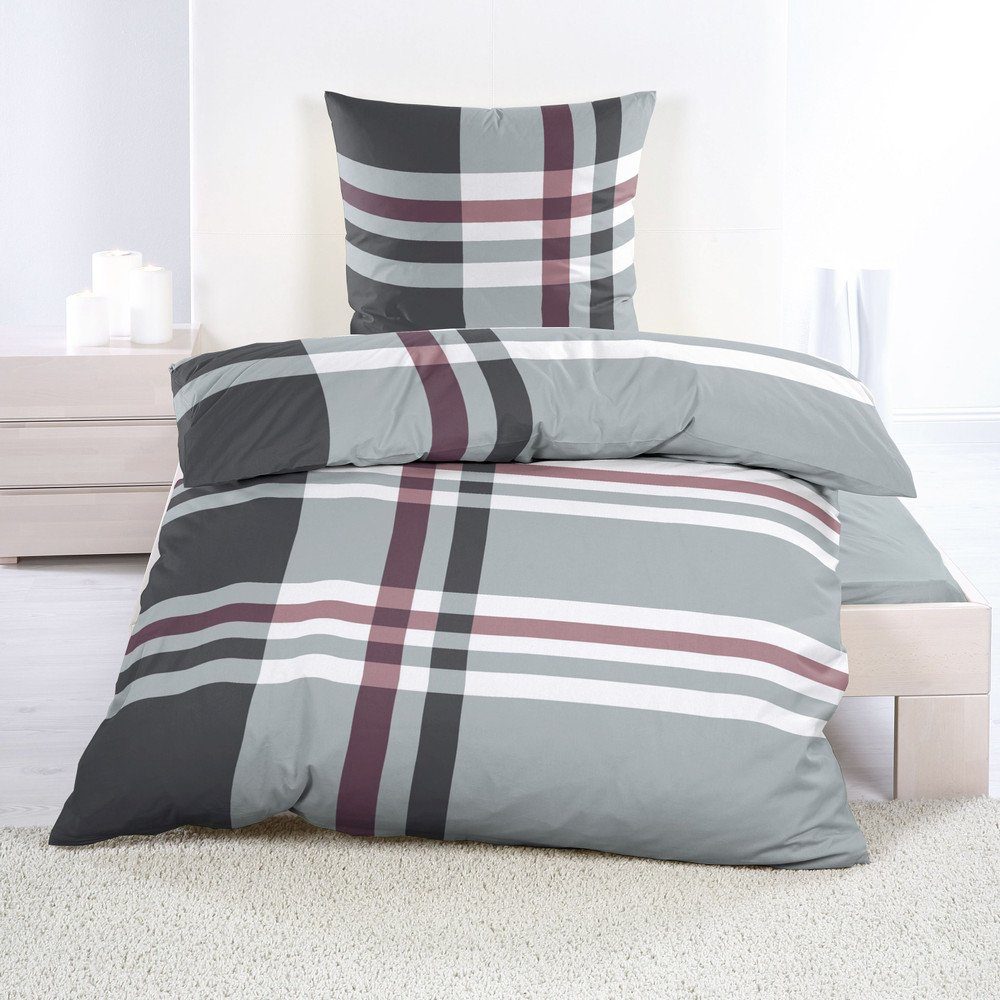 Casa Colori Bettwäsche Seersucker 135x200 mit günstig online kaufen