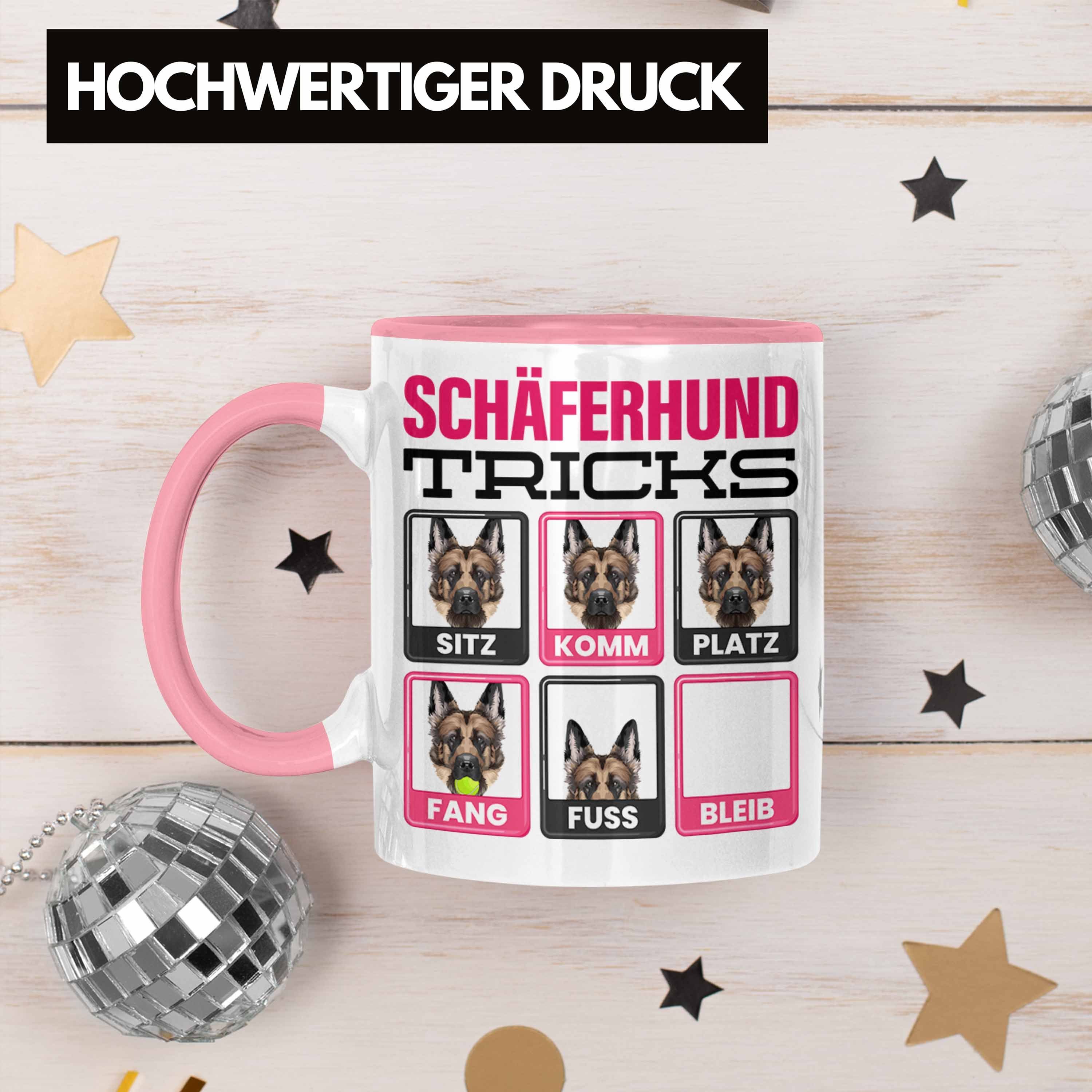 Spruch Besitzer Geschenk Tasse Tasse Trendation Schäferhund Rosa Geschenkidee Schäf Lustiger