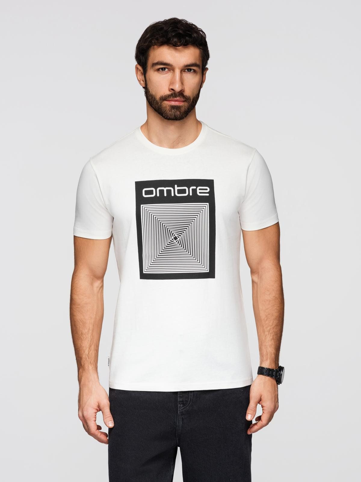 Print-Shirt Herren-T-Shirt aus der Ombre-Linie
