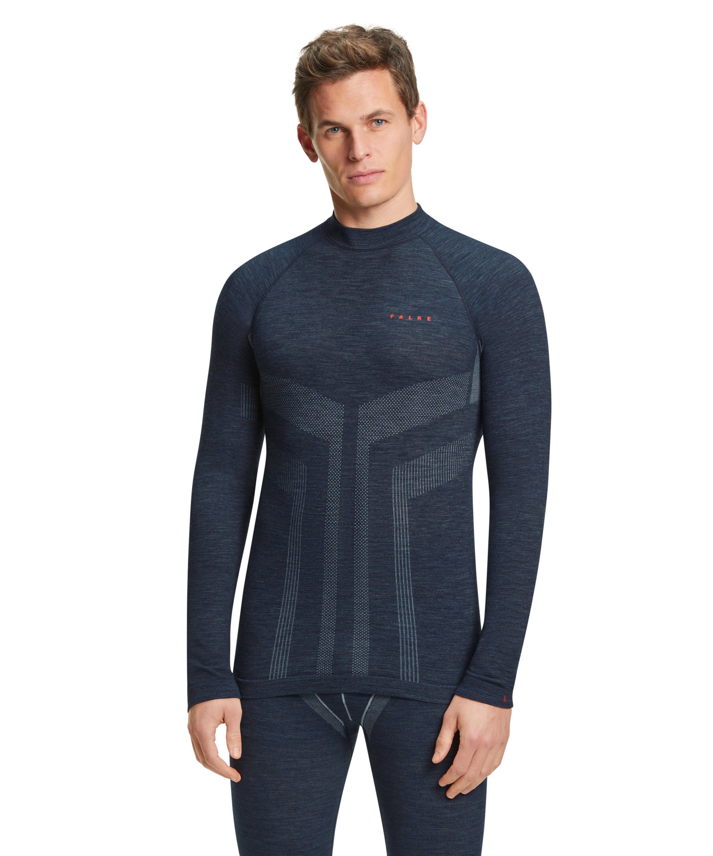 Funktionsshirt FALKE Langarmshirt Wool-Tech