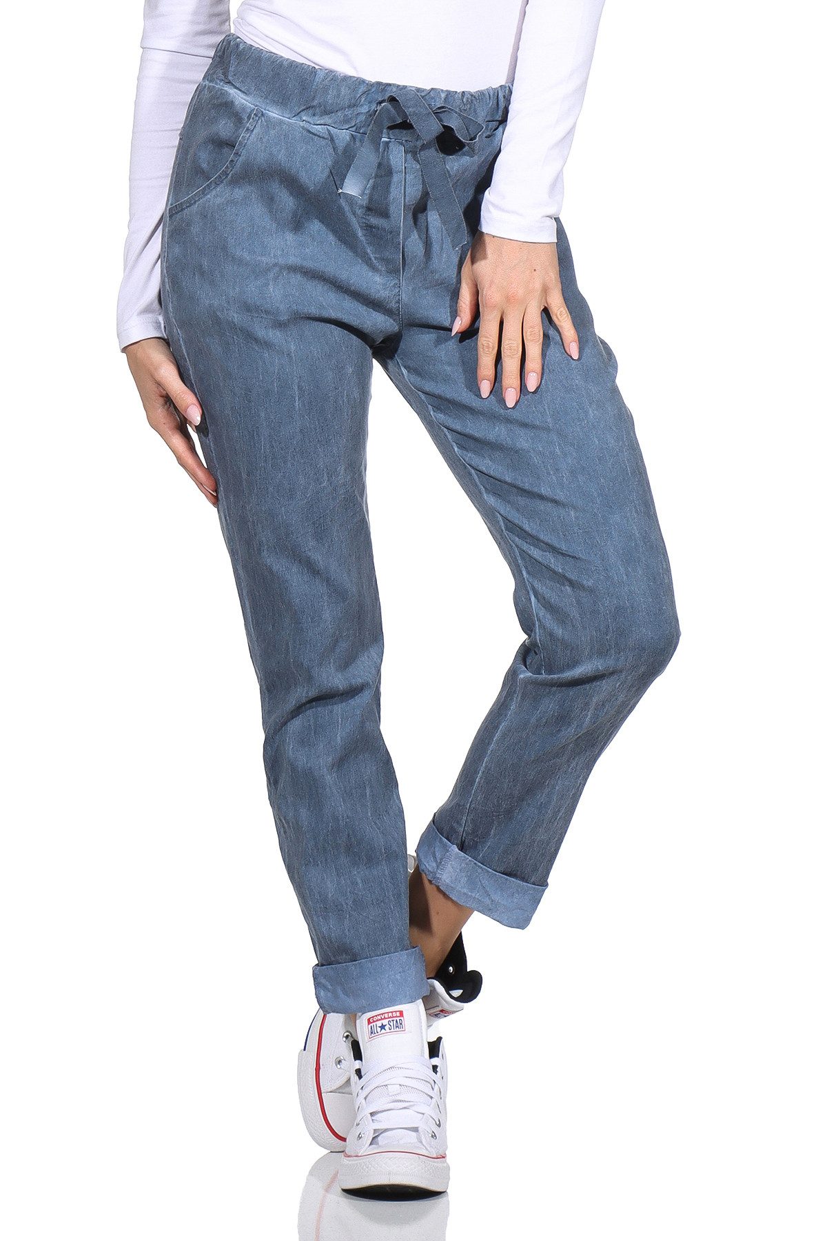 simaranda Sweathose Freizeithose 21515 Sweatpants im Vintage Look Joggpants günstig online kaufen