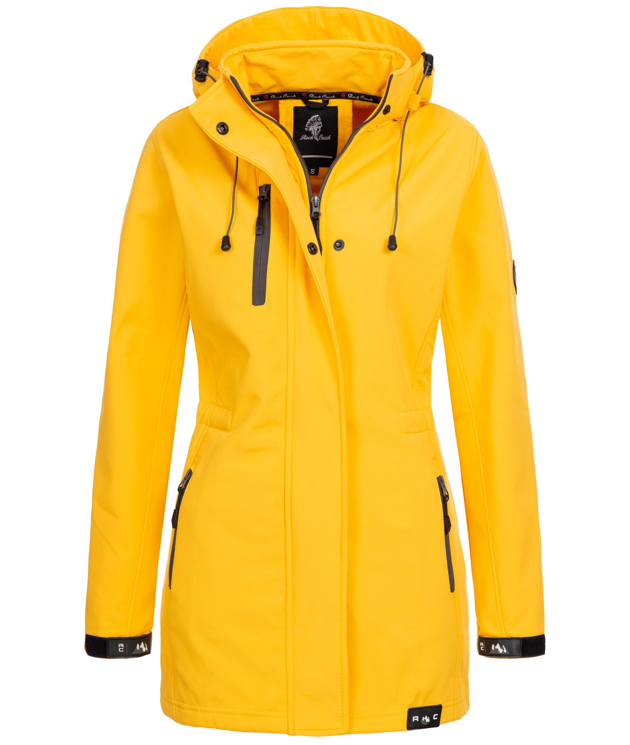 Softshelljacke Damen Softshellmantel Wanderjacke D-423