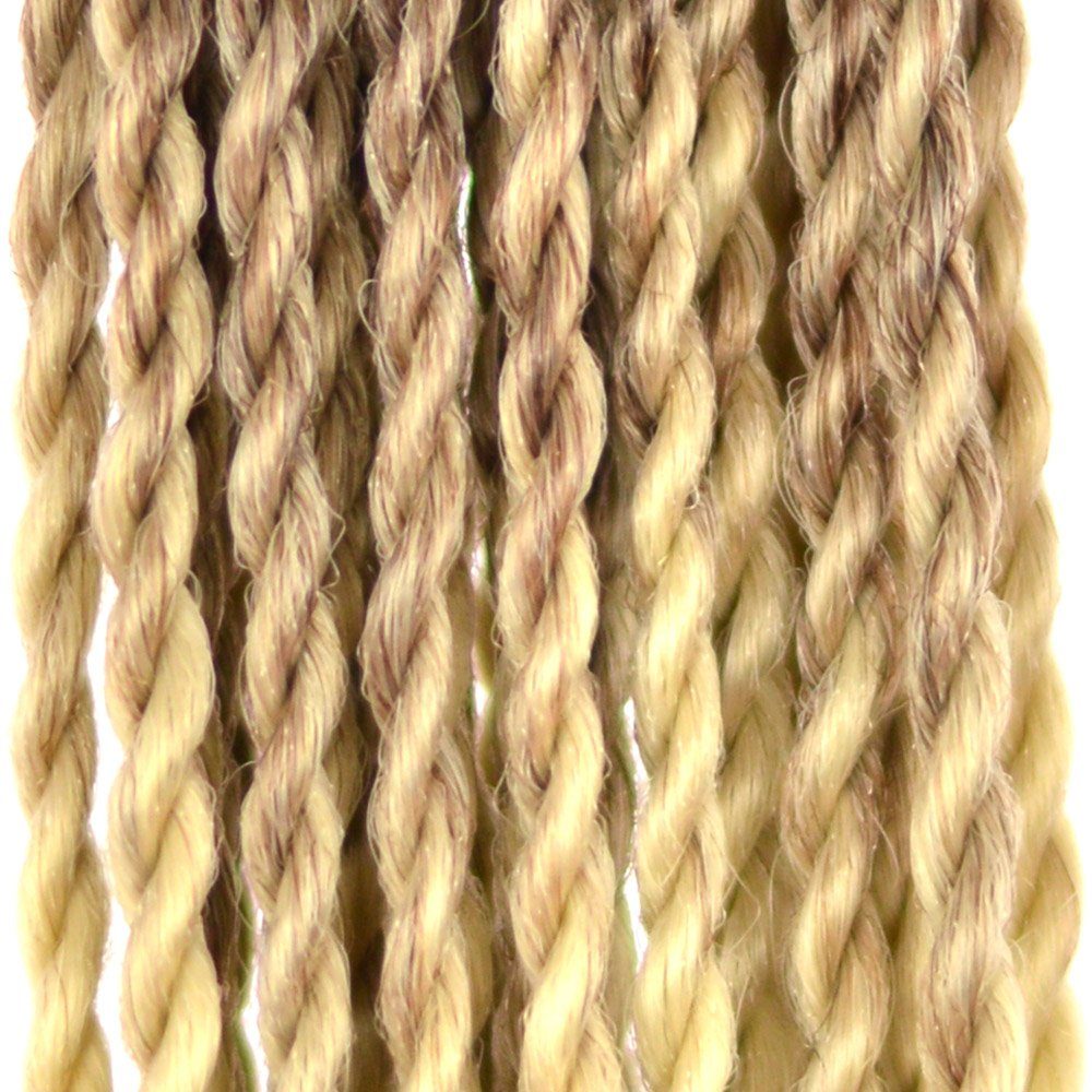 YOUR Kunsthaar-Extension Ombre MyBraids Braids Twist BRAIDS! Senegalese Crochet 19-SY Zöpfe 3er Rehbraun-Hellblond Pack