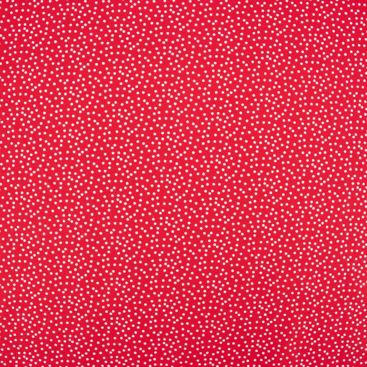 Thumbnail - SCHÖNER LEBEN. Stoff Baumwollstoff Pallino Punkte Tüpfelchen Flocken rot weiß 1,40m Breite, pflegeleicht