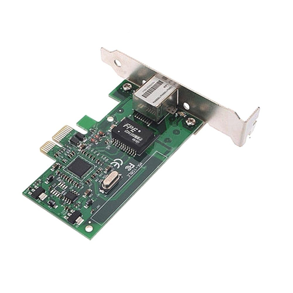 Bolwins Q93C PCI-E Gigabit 1000Mb Ethernet LAN Netzwerk Karte Switch RJ45 PC Netzwerk-Switch (Gigabit LAN bis 1000 Mbit/s)