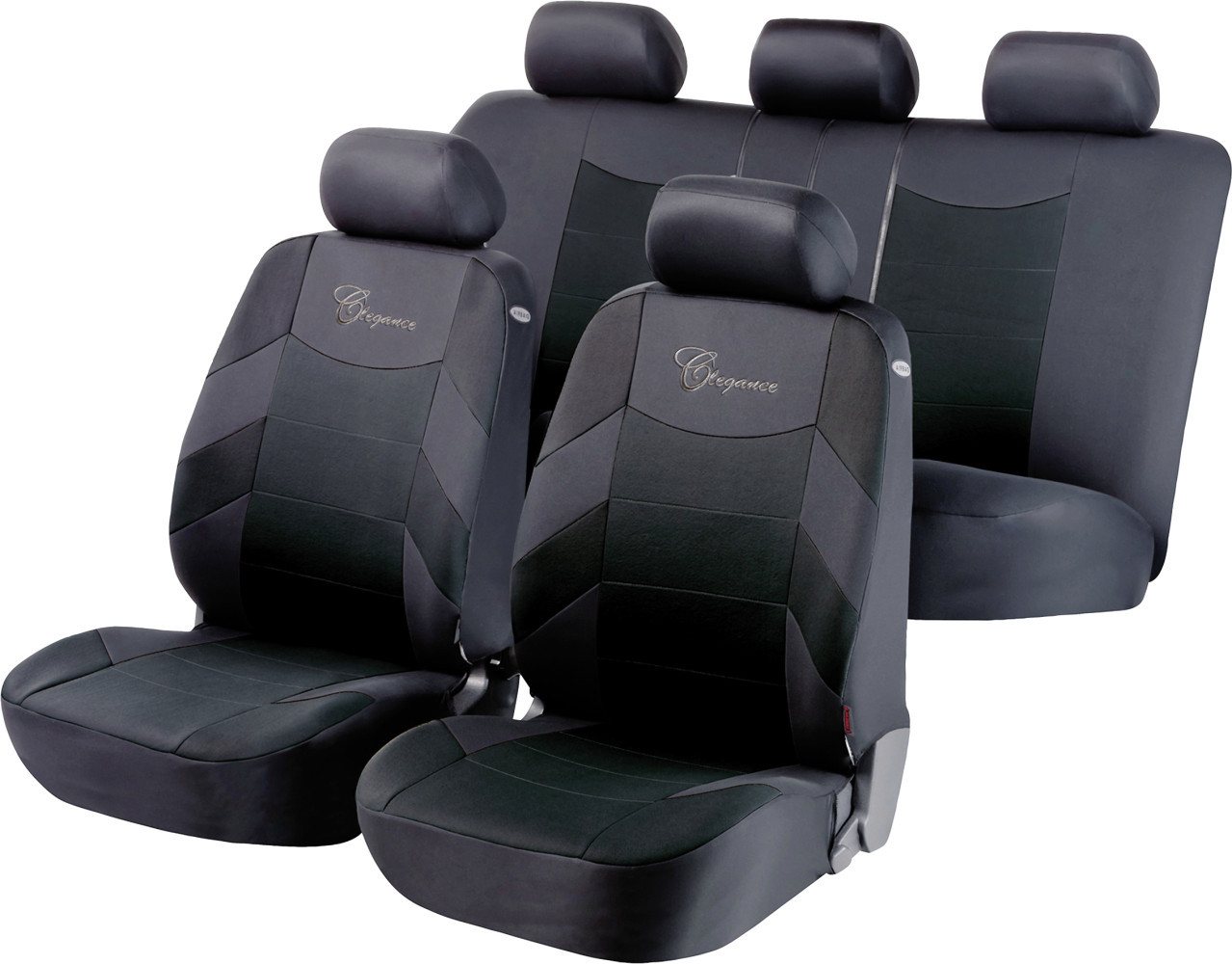 WALSER Autositzbezug Walser Autositzbezug Basic Elegance Komplett-Set
